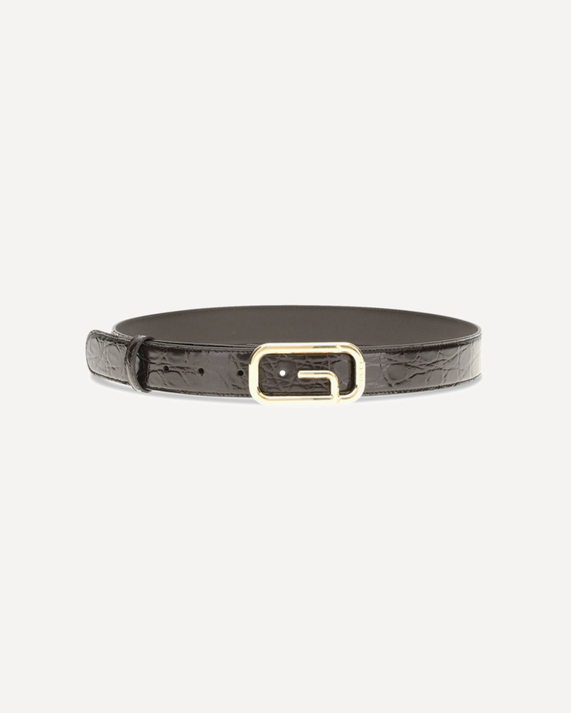 GUCCI Reversible Belt featuring a G Square buckle outlook