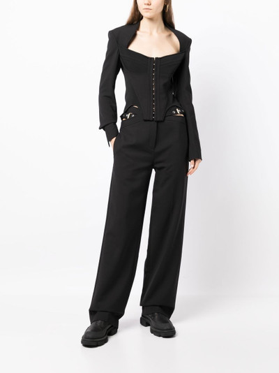 Dion Lee arched bustier jacket outlook