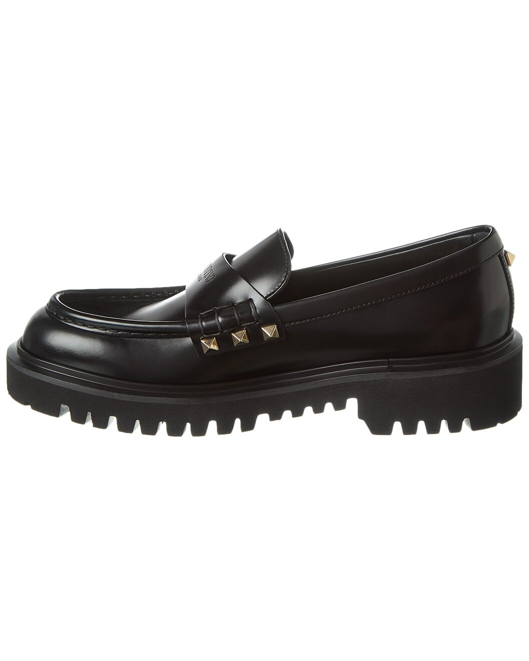 Valentino Rockstud Leather Loafer - 2
