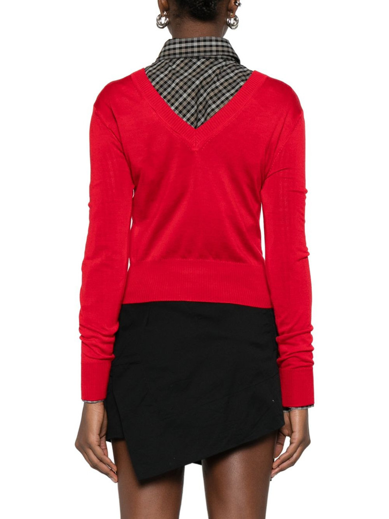 V-neck sweater 4