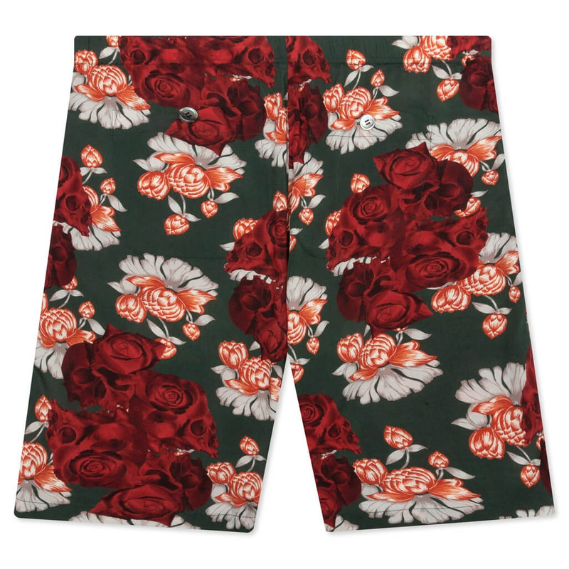 UNDERCOVER UNDERCOVER CHAOS AND BALANCE SHORTS - GREEN BASE outlook