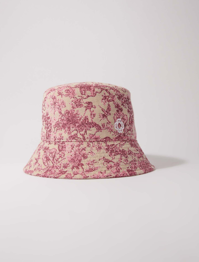 maje Patterned cotton bucket hat outlook
