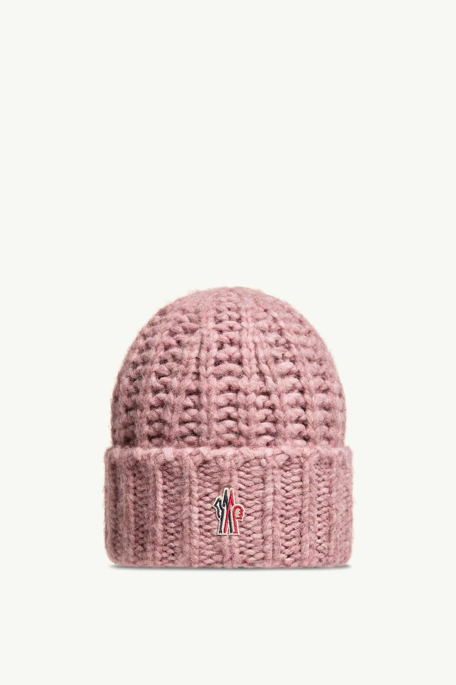Alpaca Blend Rib Knit Beanie - 1