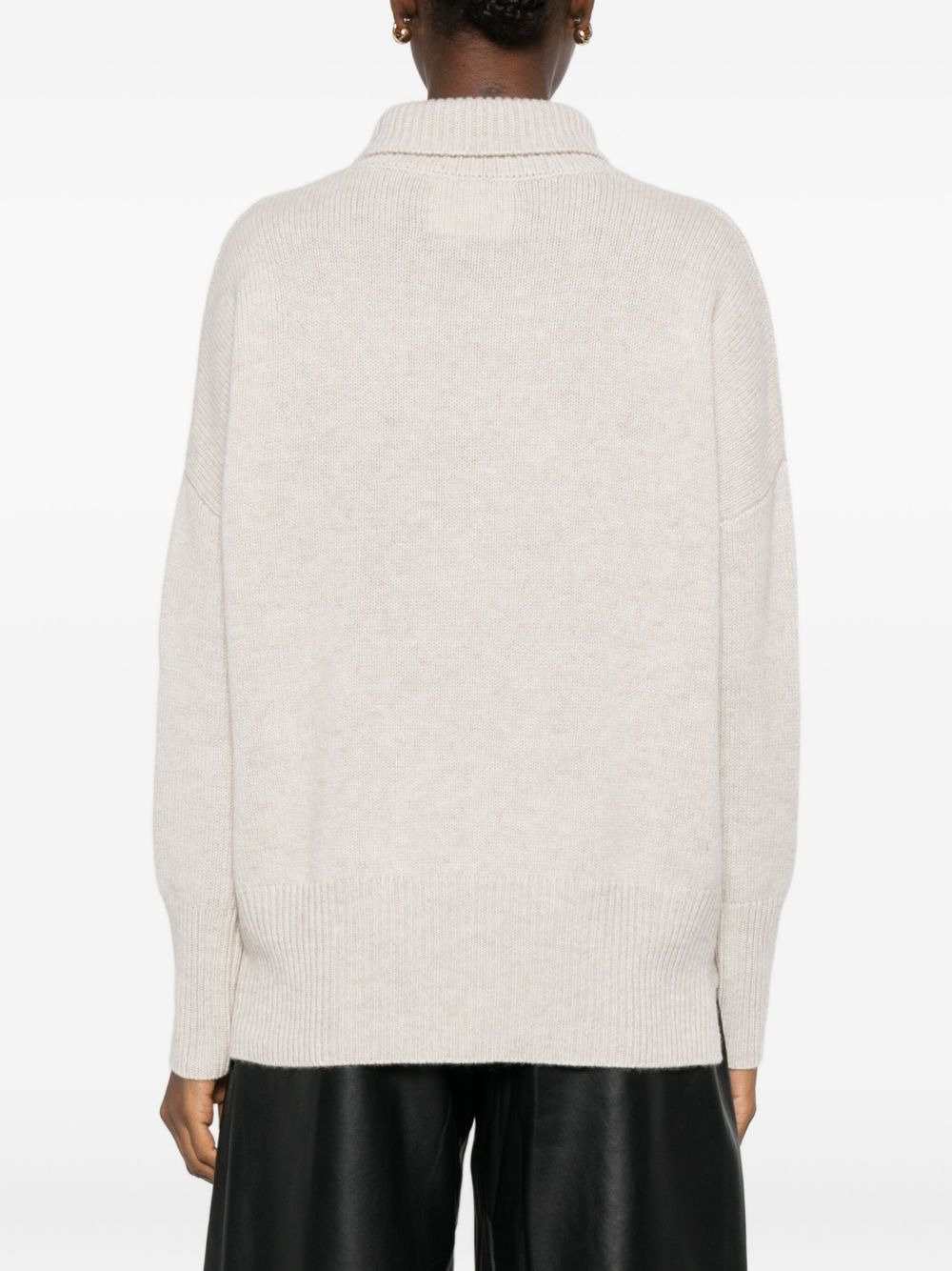 high-neck sweater - 4
