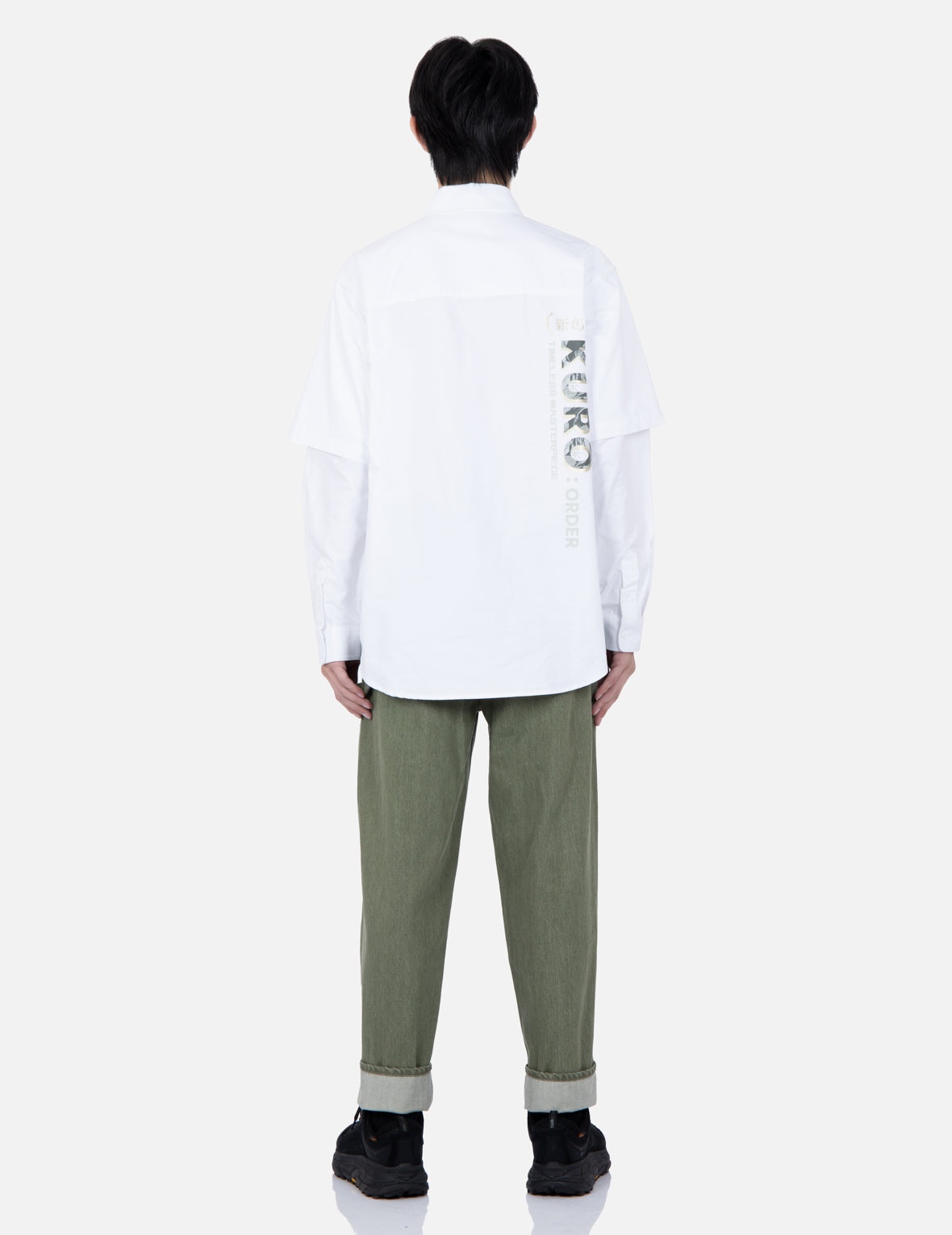 Logo Print 2-in-1 Oxford Shirt - 5