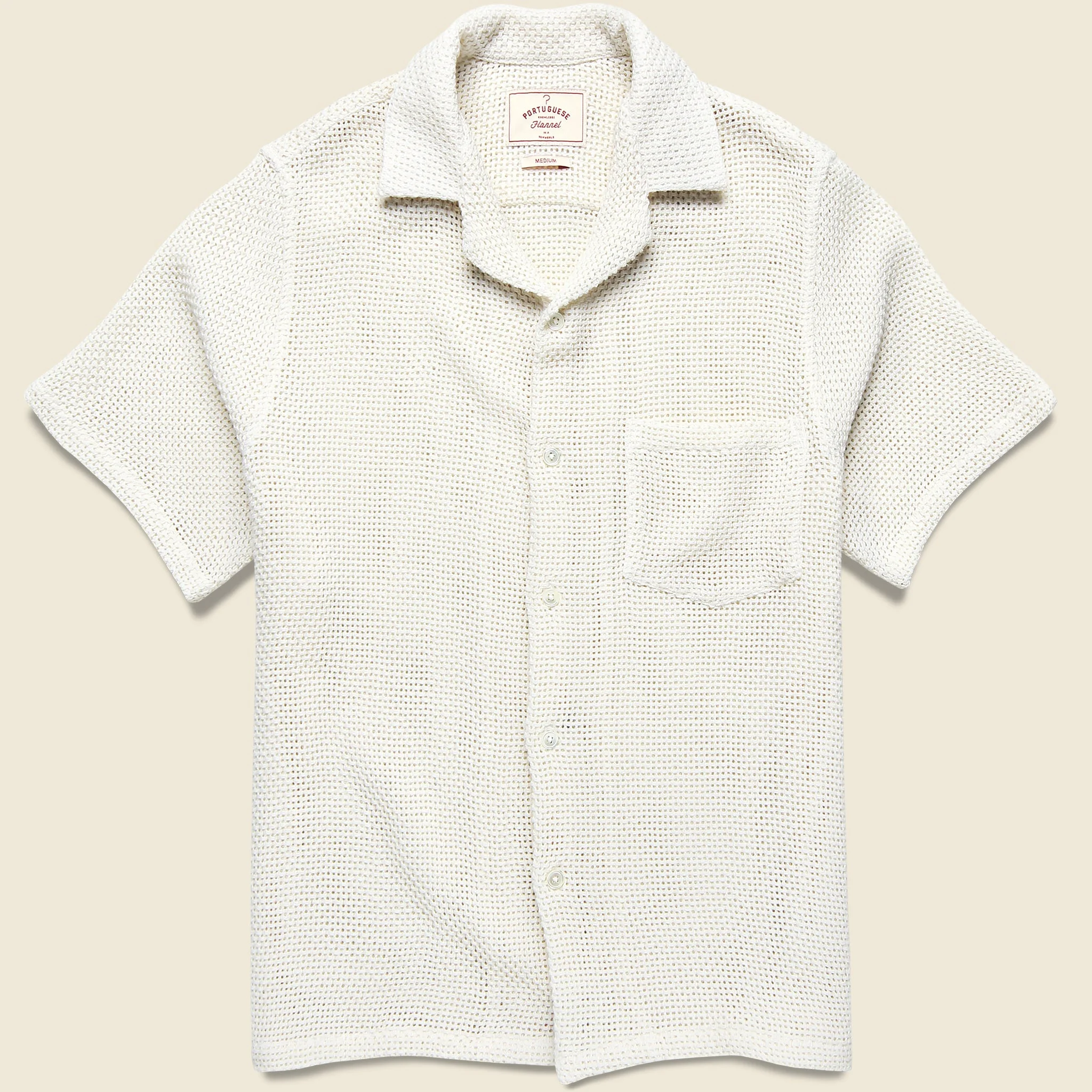 Agora Camp Shirt - White - 1