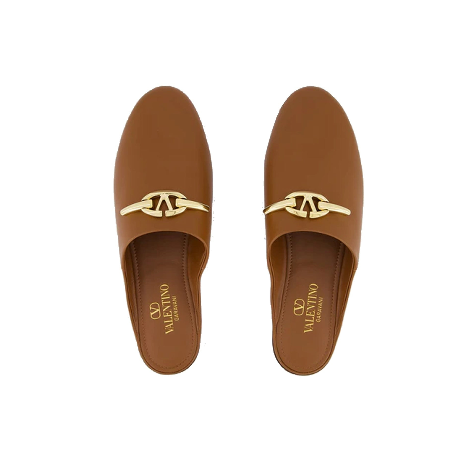 Valentino Garavani Vlogo Signature Leather Mules Women - 3