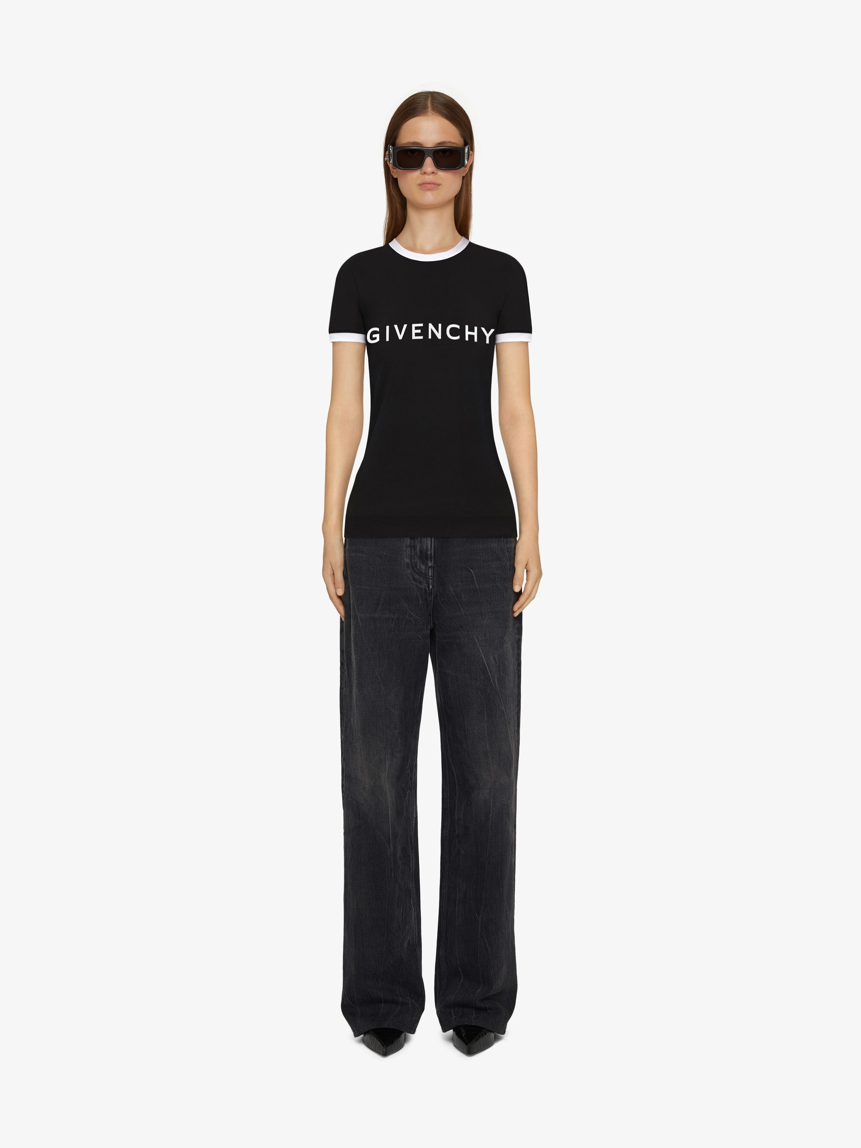 GIVENCHY SLIM FIT T-SHIRT IN COTTON - 2