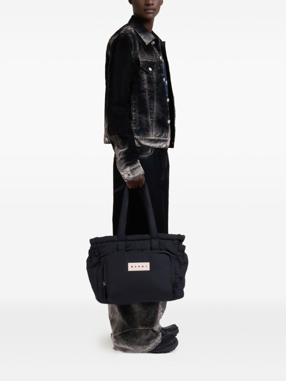 slouchy tote bag - 2