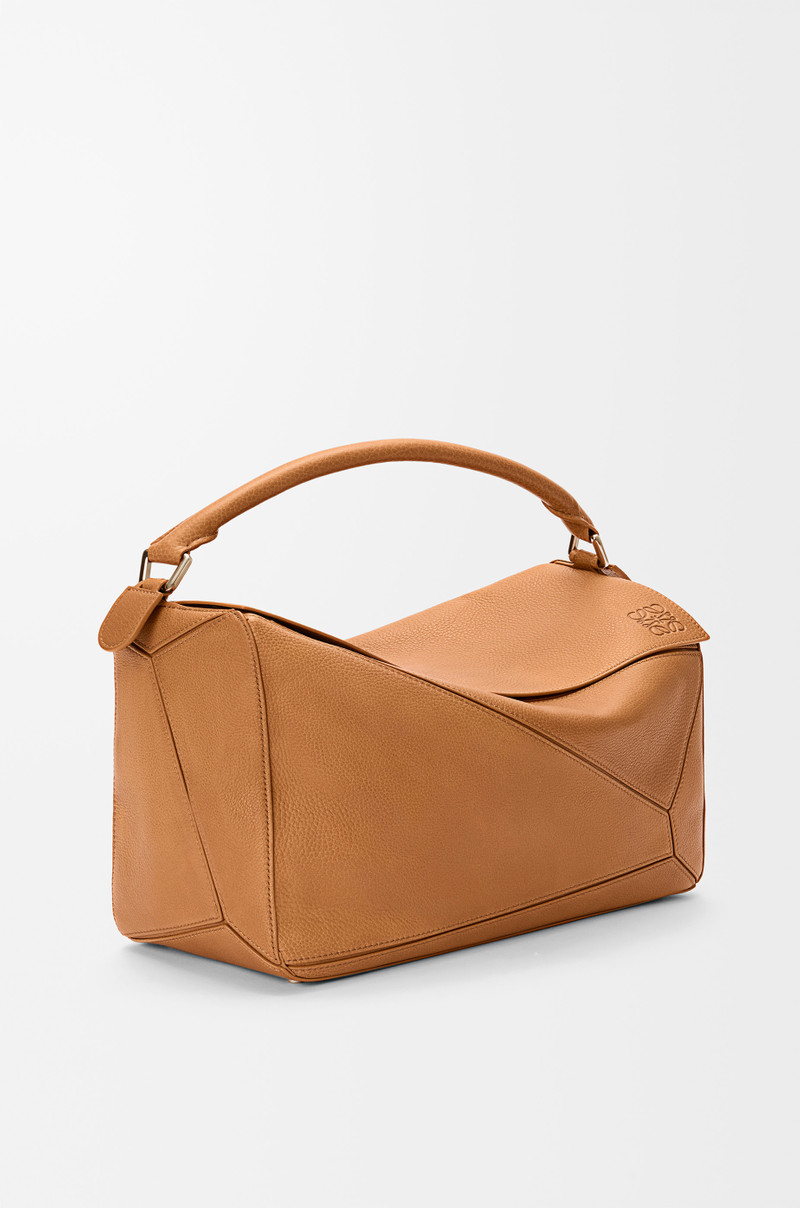 Large Puzzle bag in supple grained calfskin 5