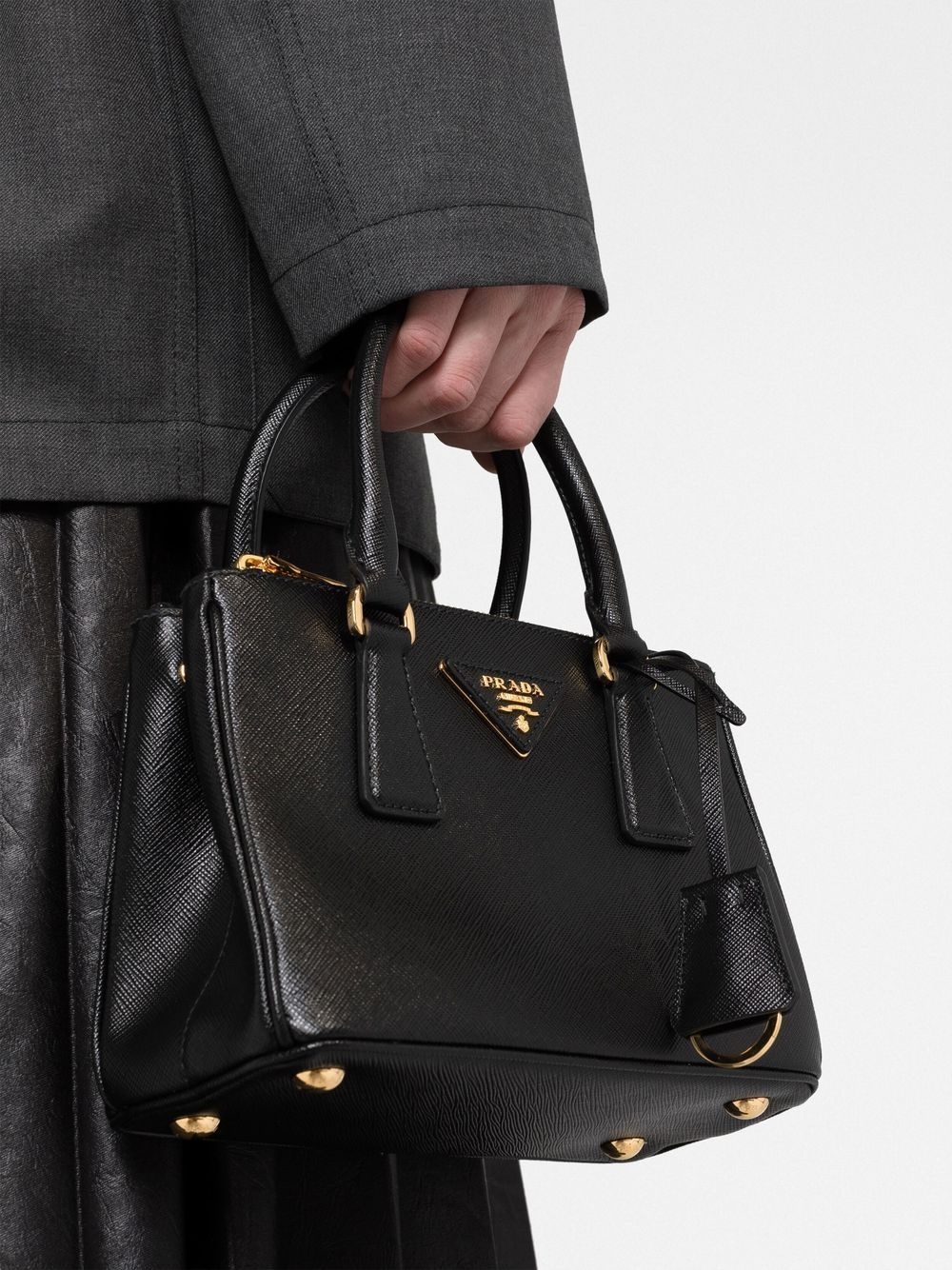 logo-plaque shoulder bag - 3
