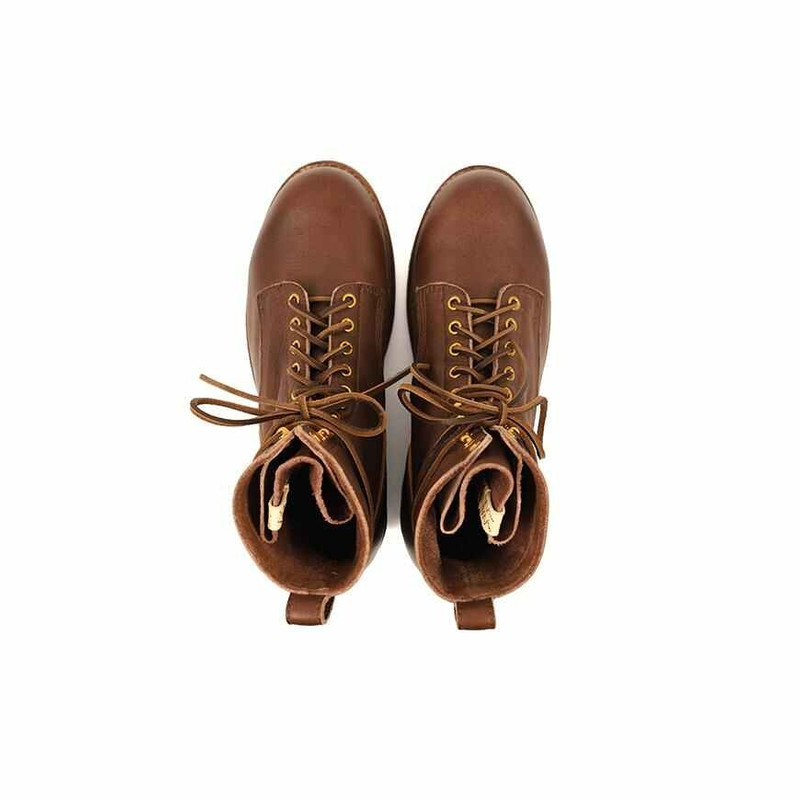 visvim POUNDMAKER BOOTS FOLK BROWN outlook