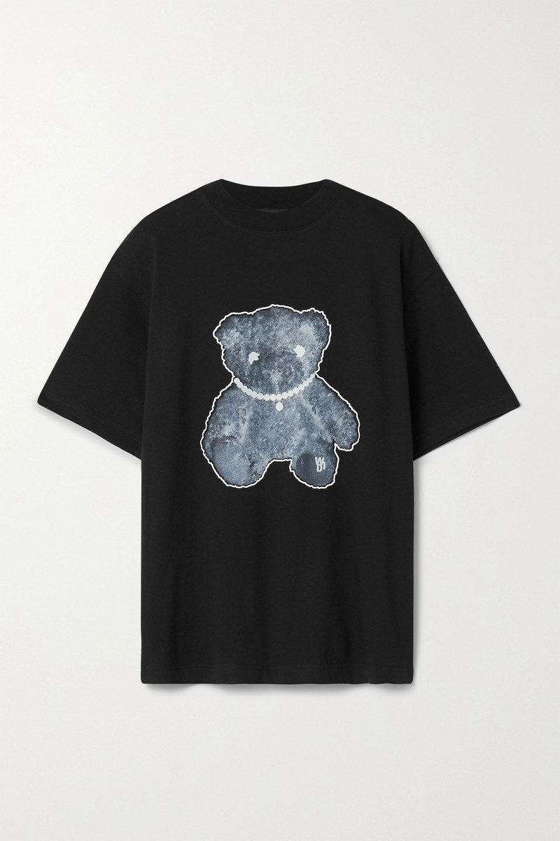 Oversized printed cotton-jersey T-shirt 1