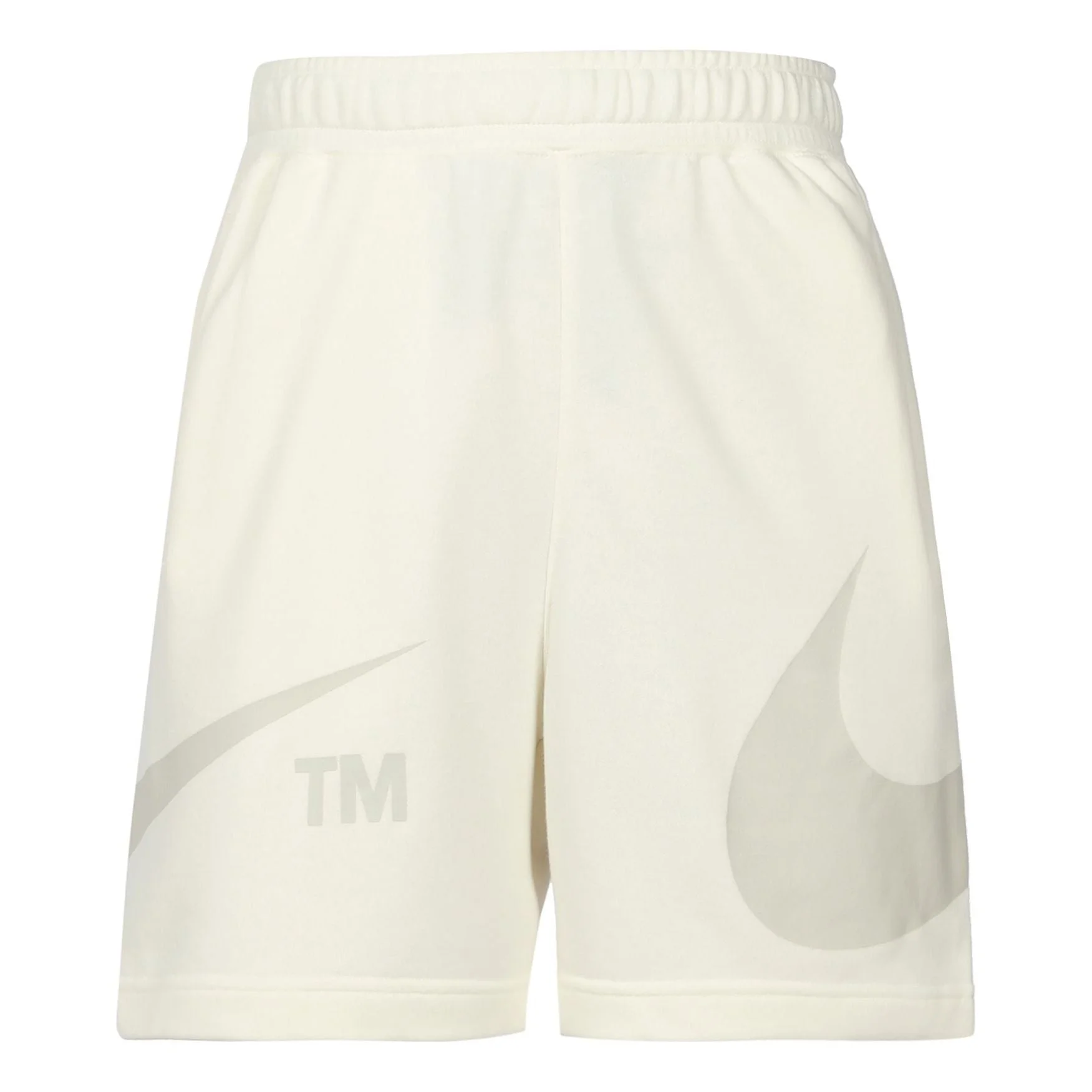 Men's Nike Solid Color Logo Printing Elastic Waistband Shorts Black DD5998-133 - 1