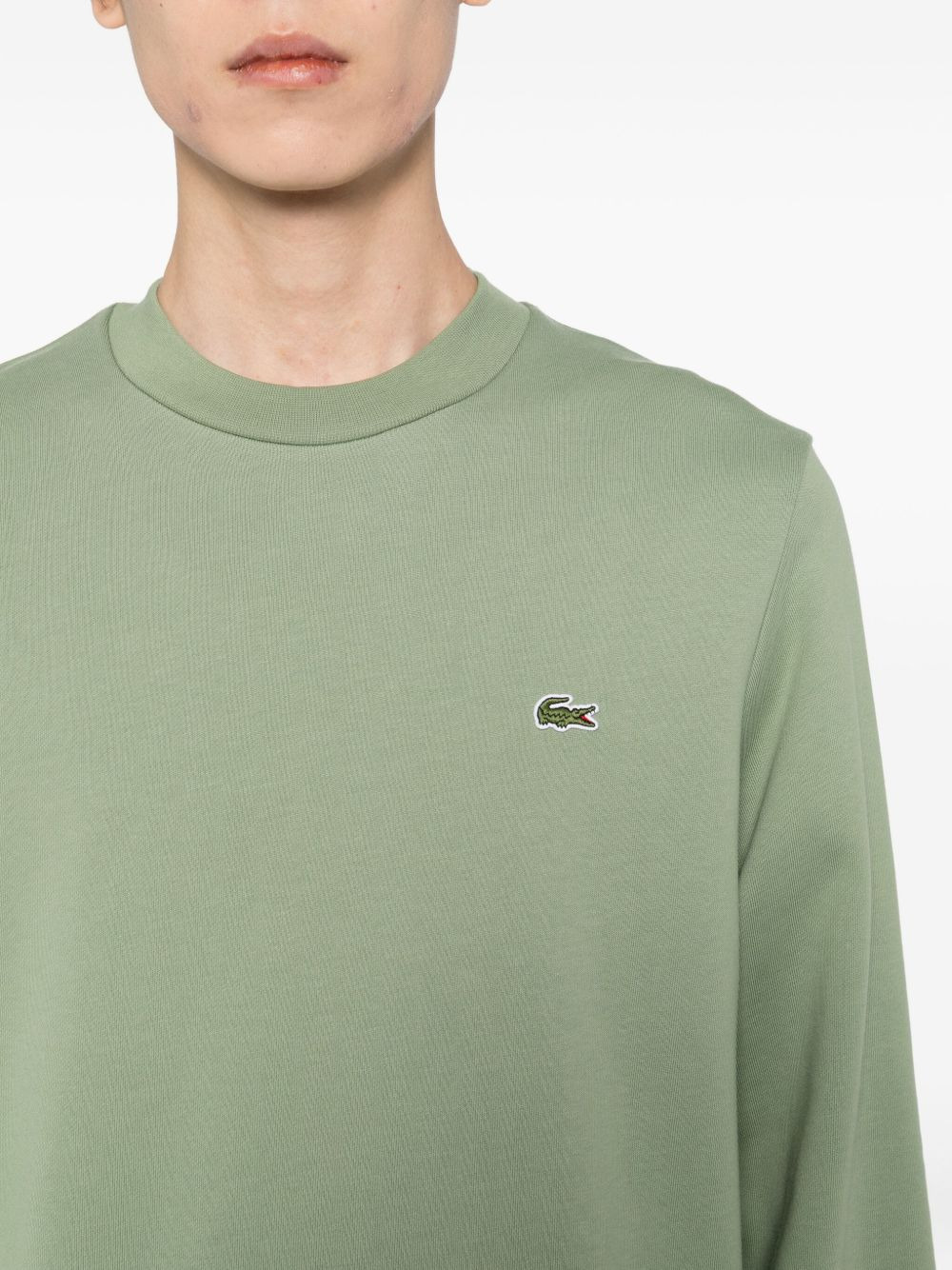 logo-patch sweatshirt - 4