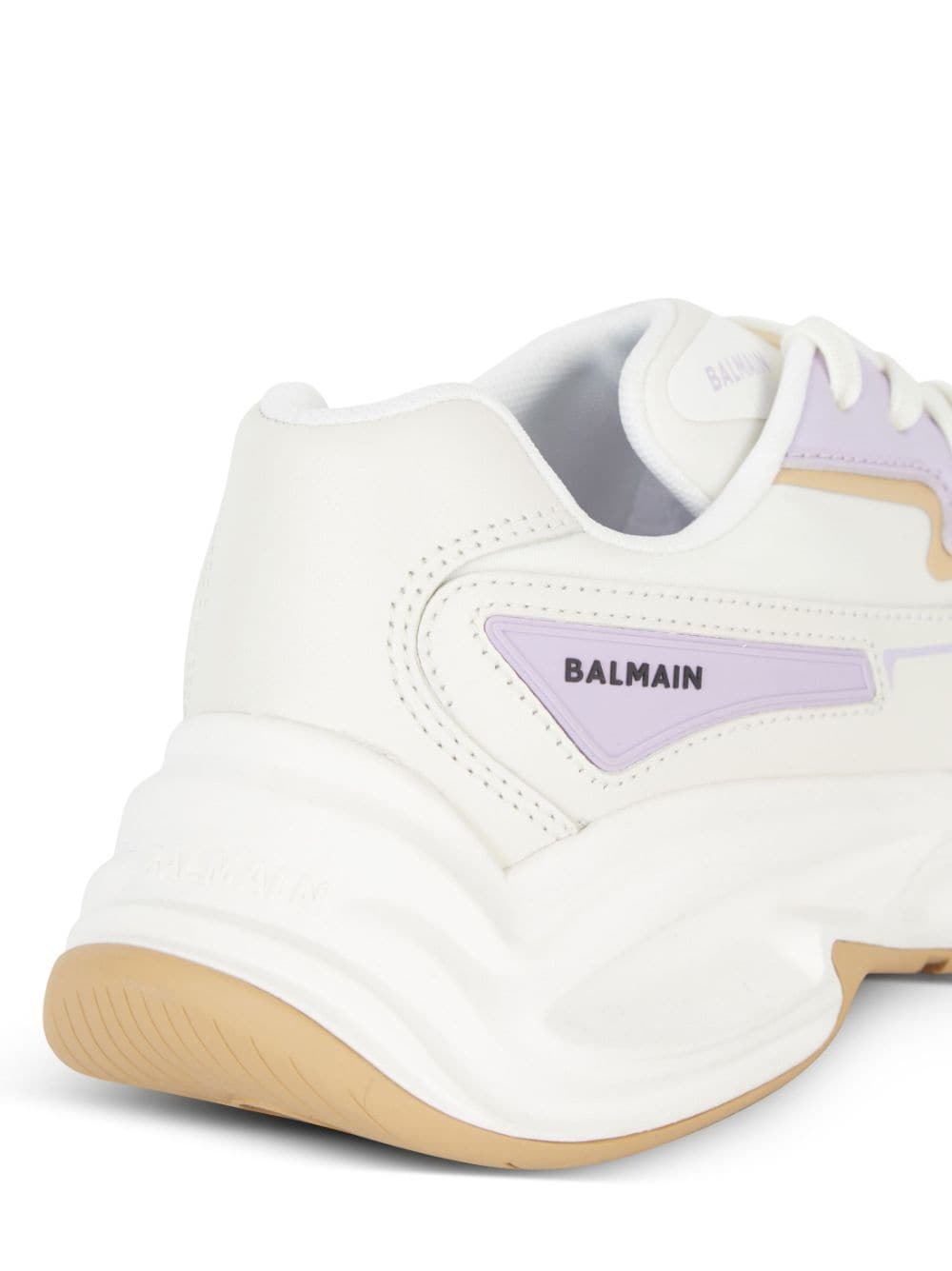 B-DR4G0N panelled lace-up sneakers - 6
