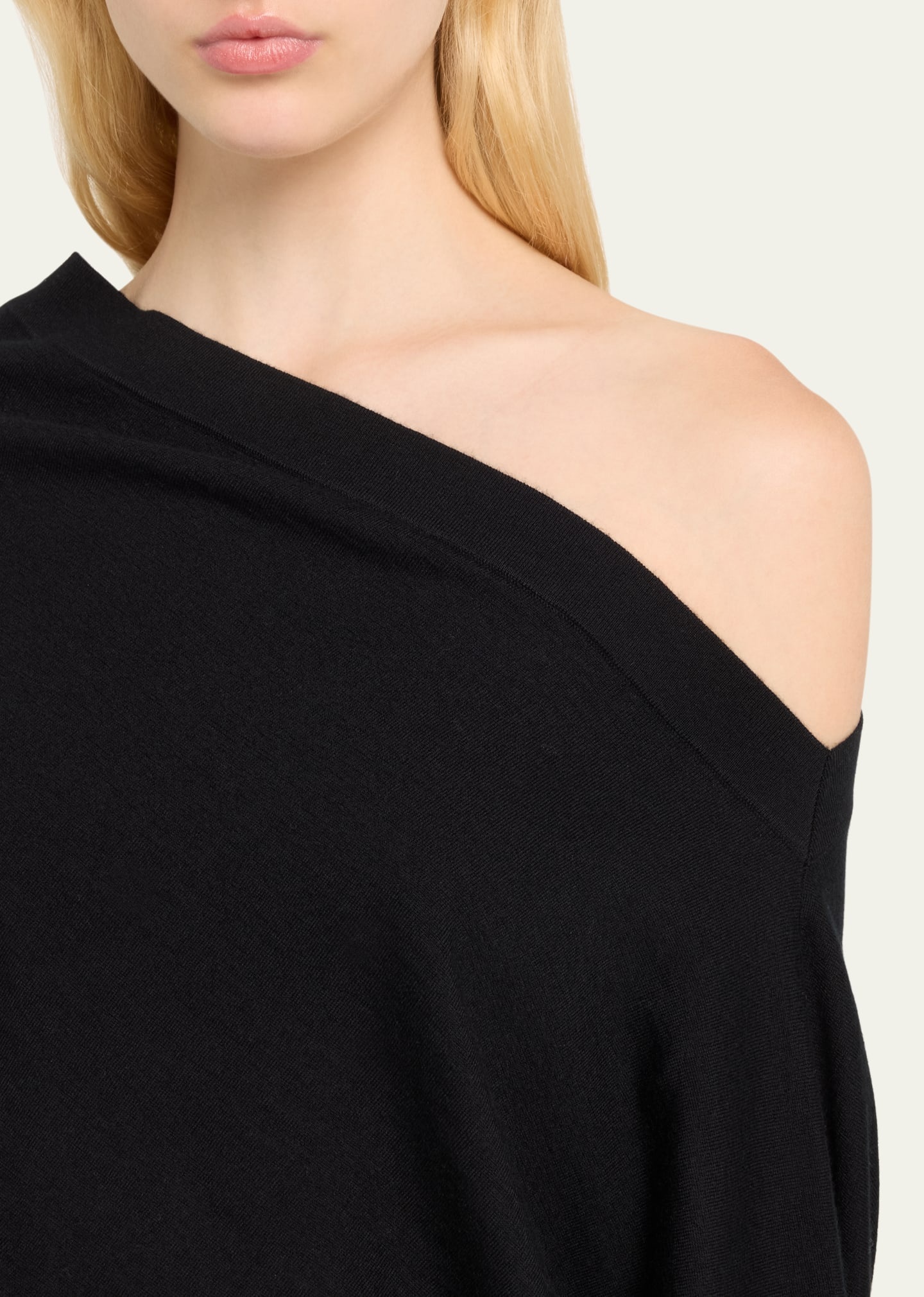 Grainge Cashmere Off-Shoulder Sweater - 5