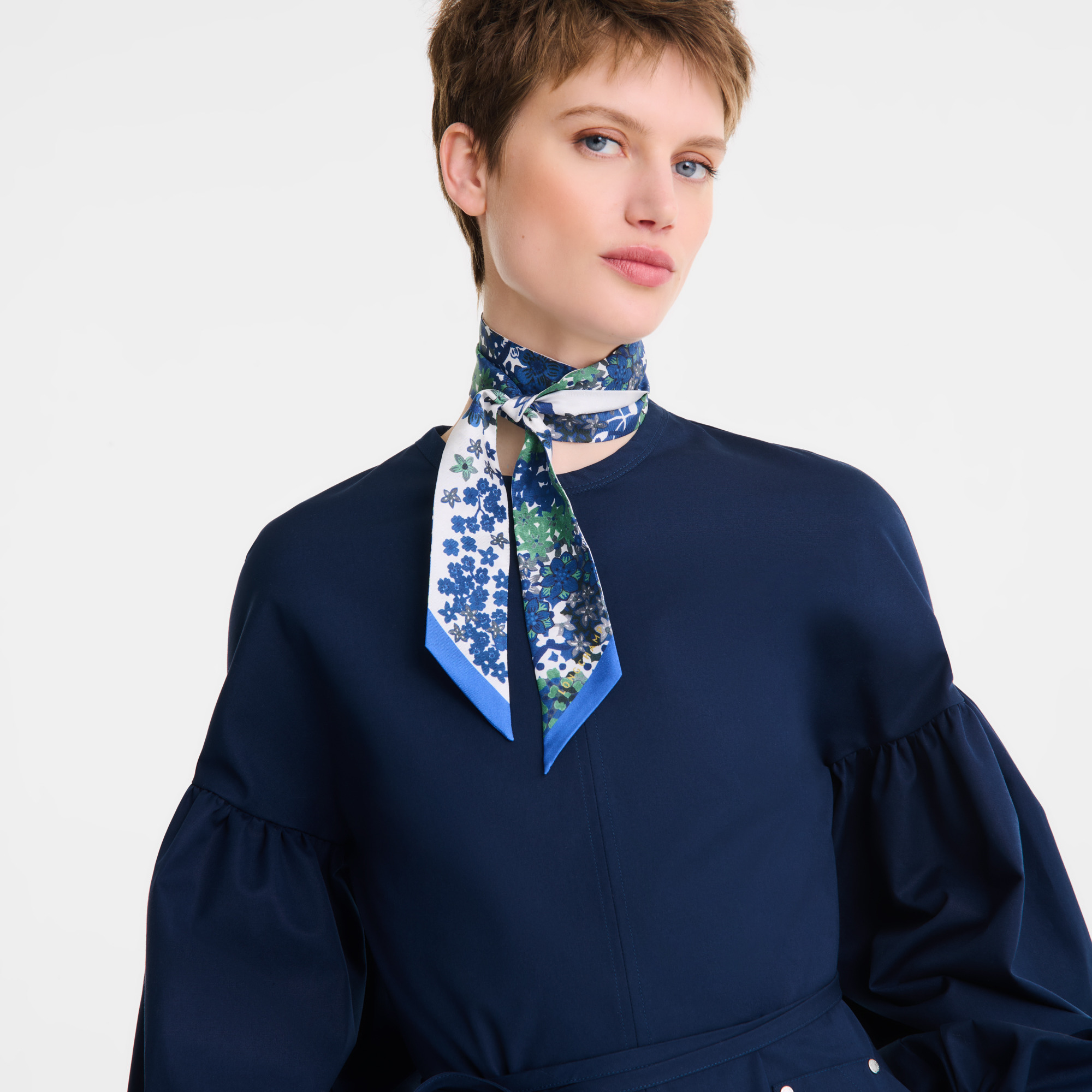 Collier de fleurs Headband Atlantic - Silk - 2