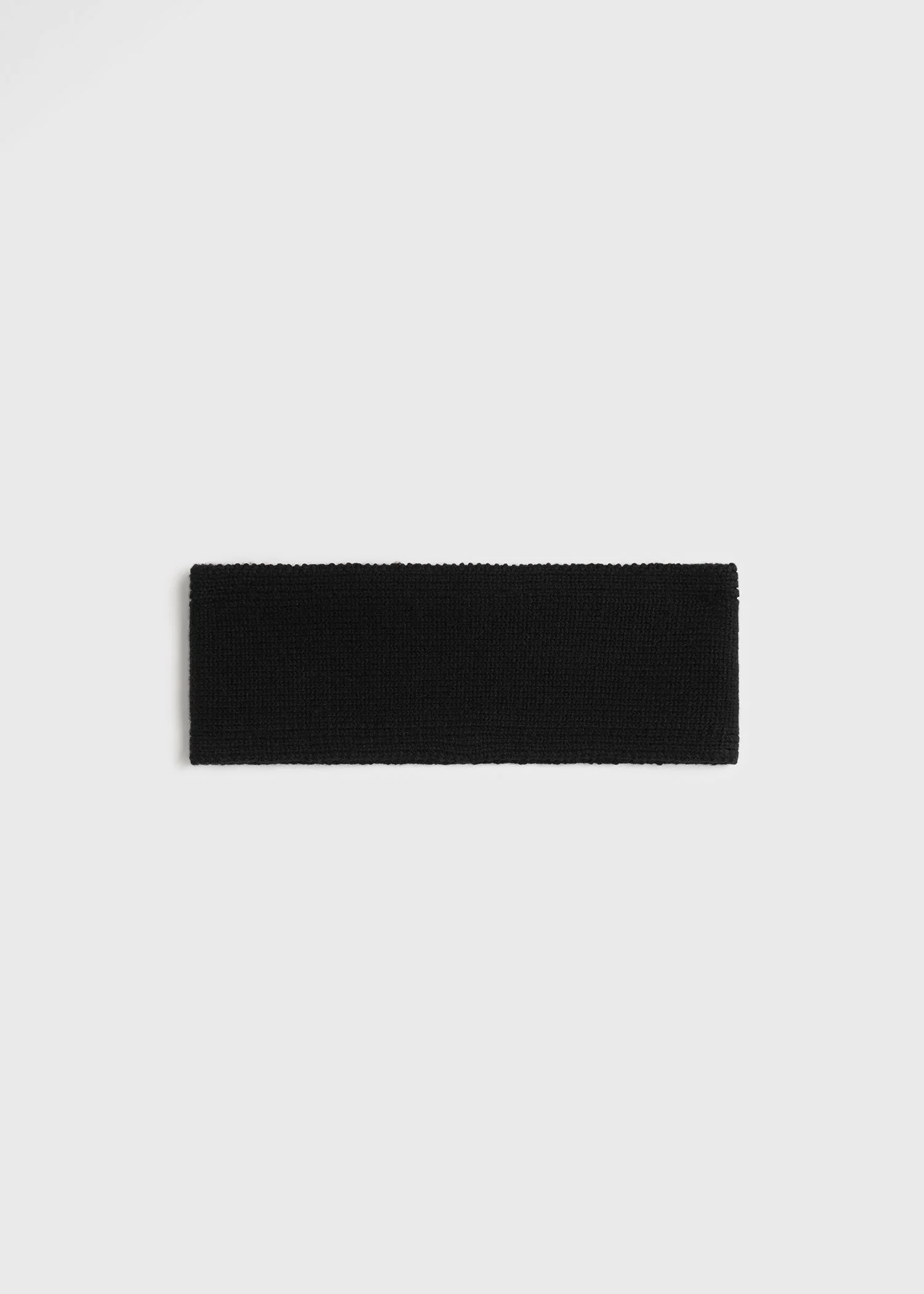 Cashmere headband black - 1
