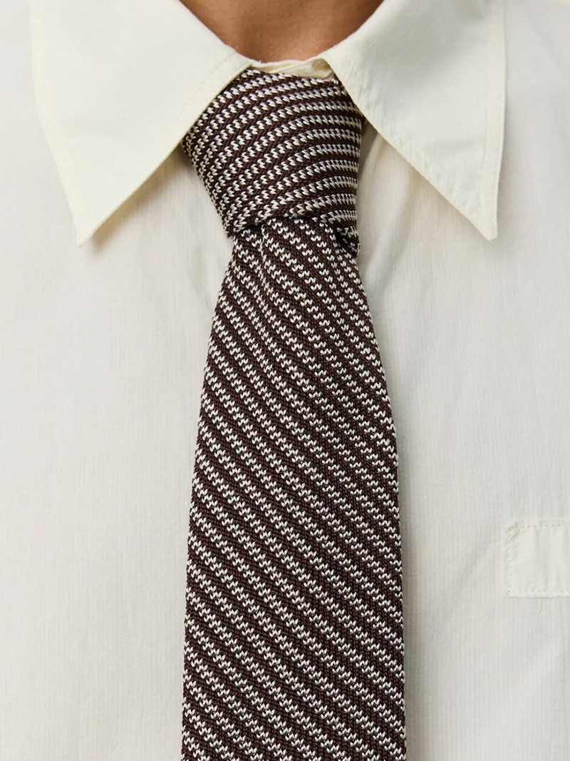 mfpen Formal striped-pattern tie outlook