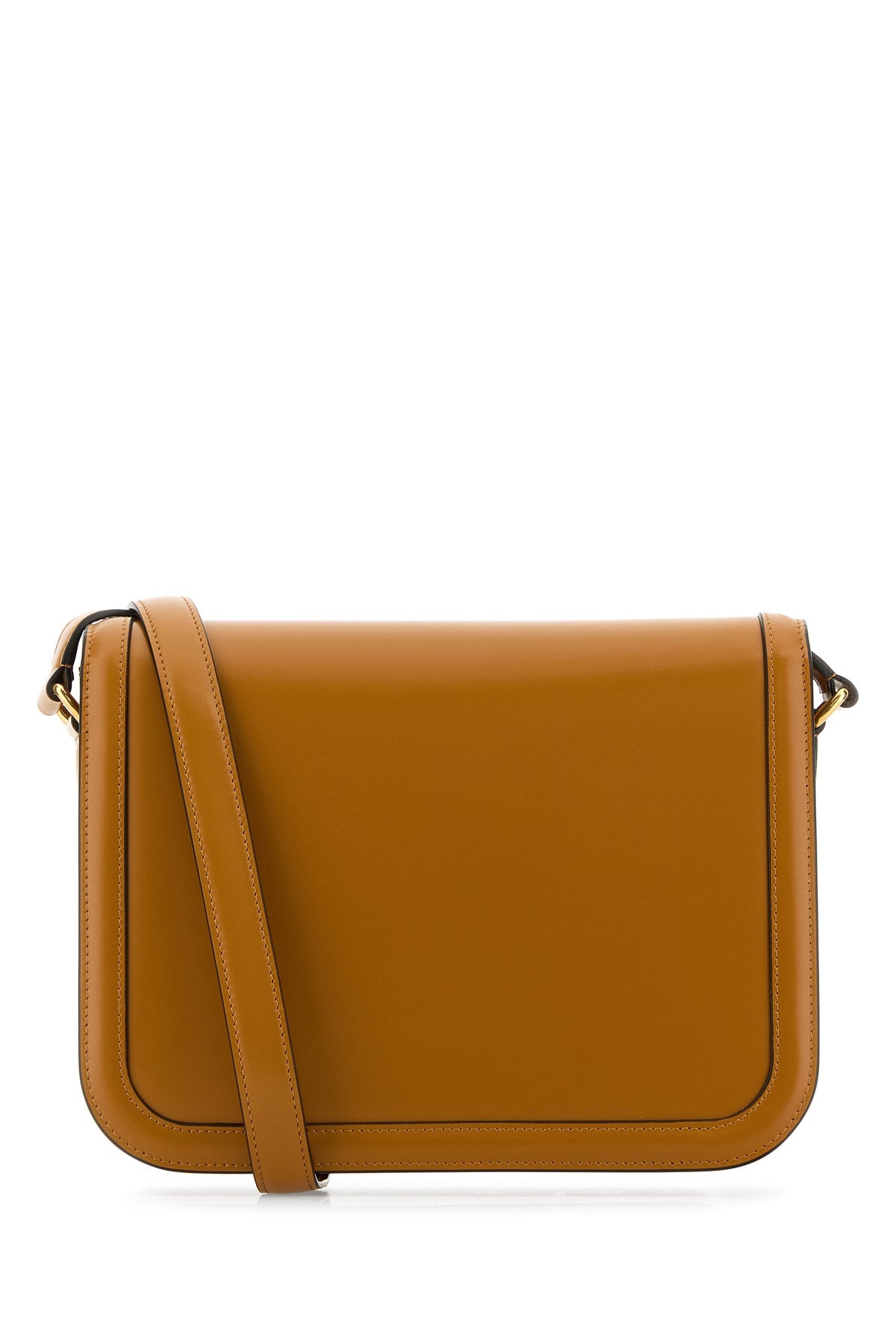 Camel leather 9TO5 shoulder bag - 3