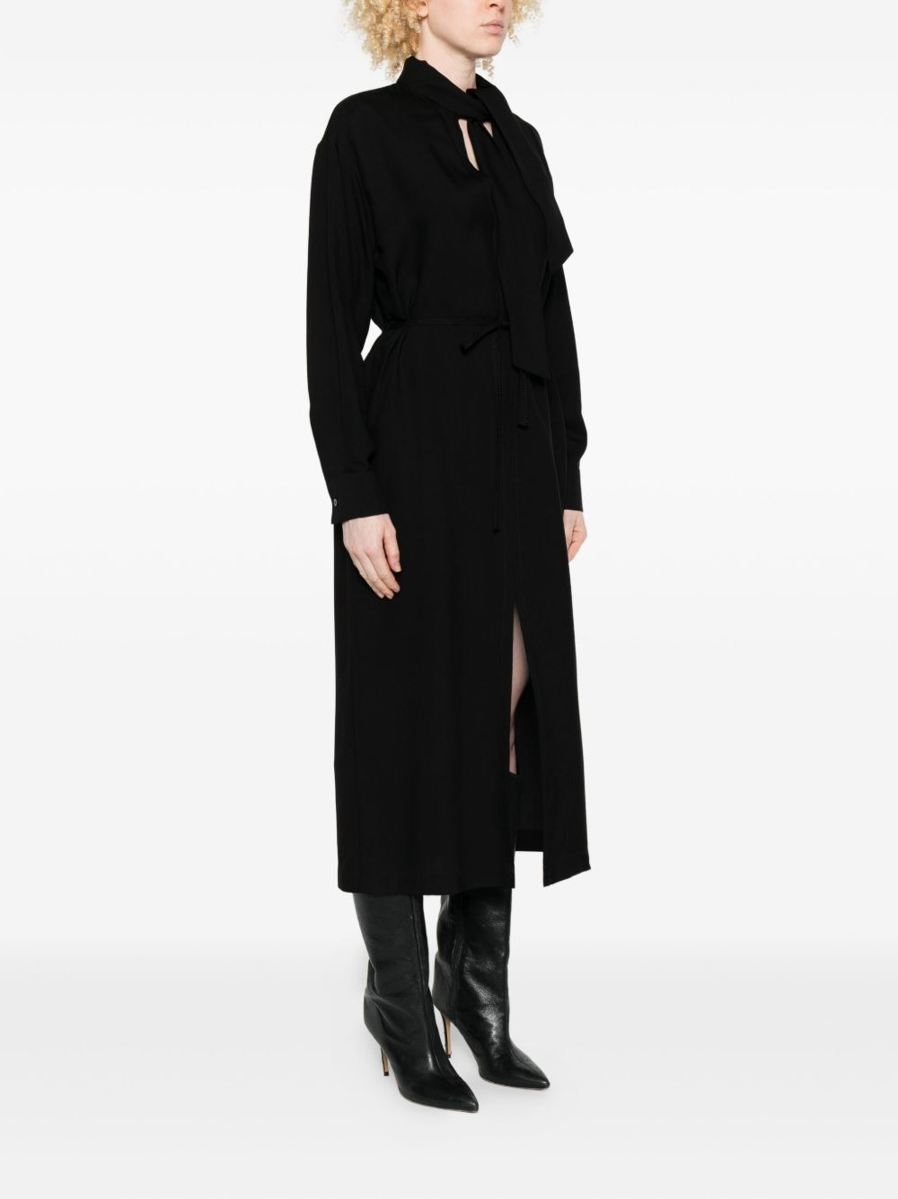 tie-neck dress - 3