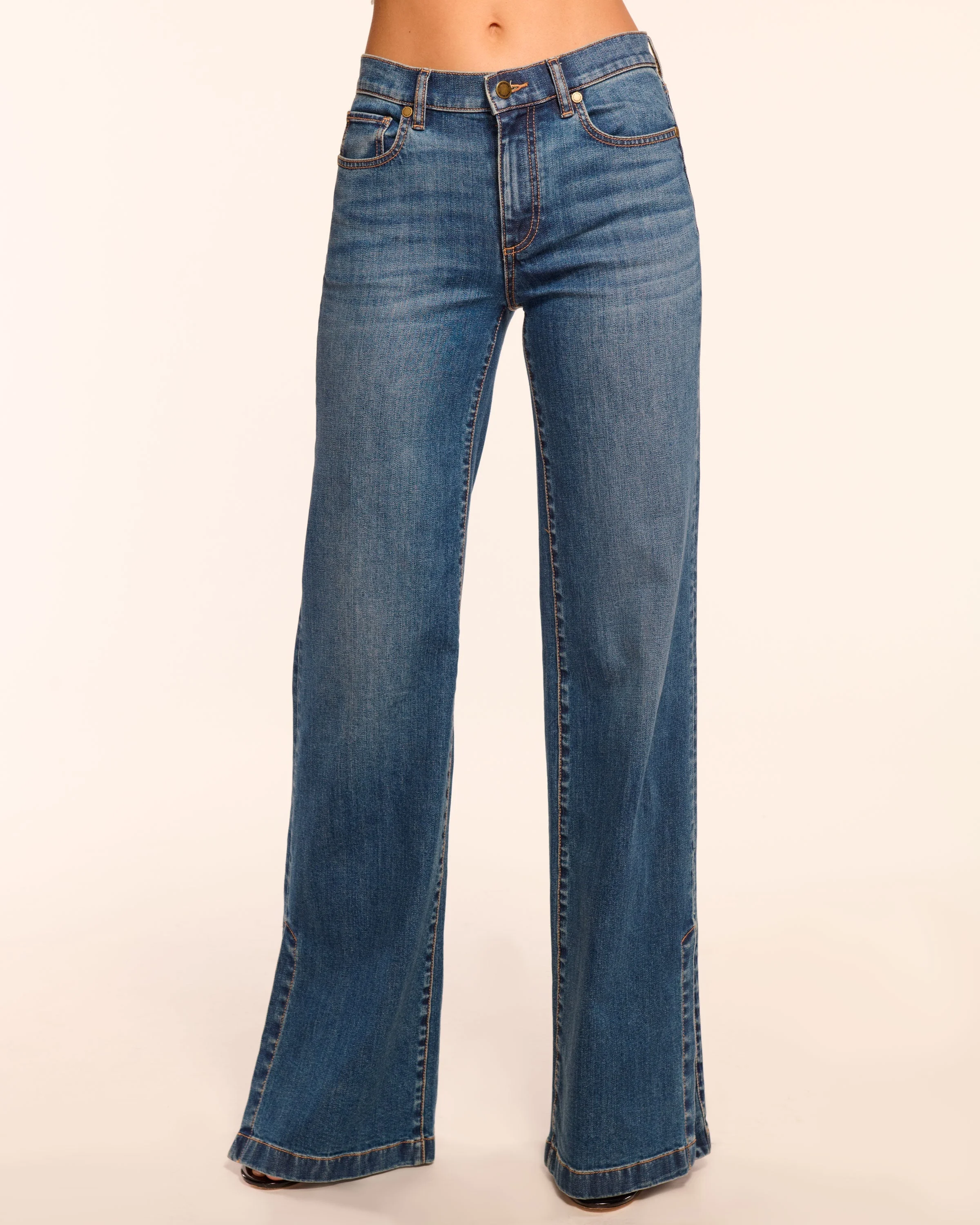 Tyra 5-Pocket Low-Rise Jean - 1