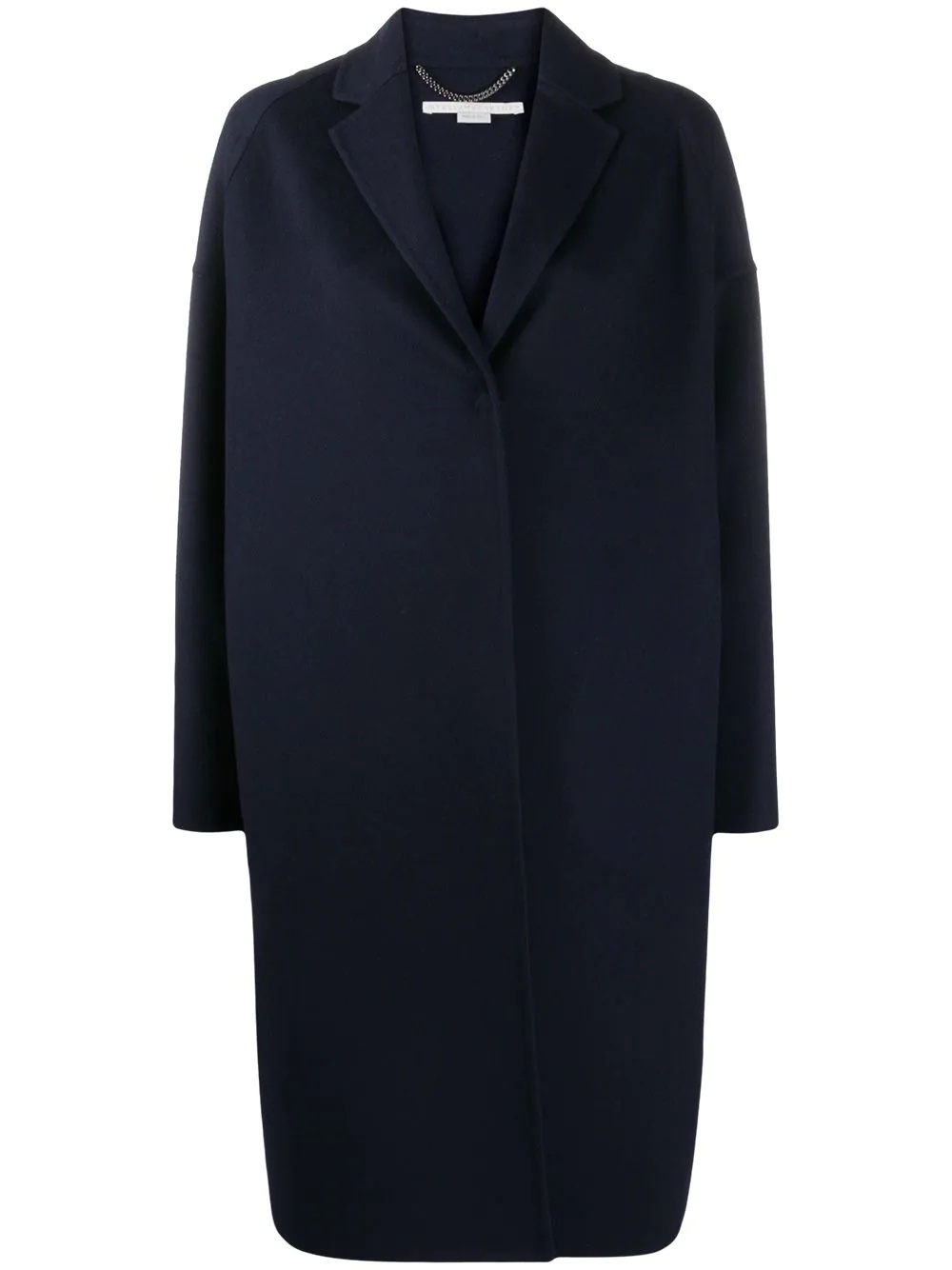 concealed front fastening coat - 1