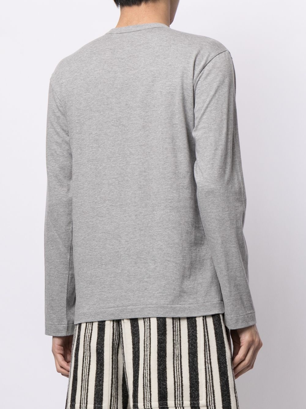 chest logo-patch jumper - 4