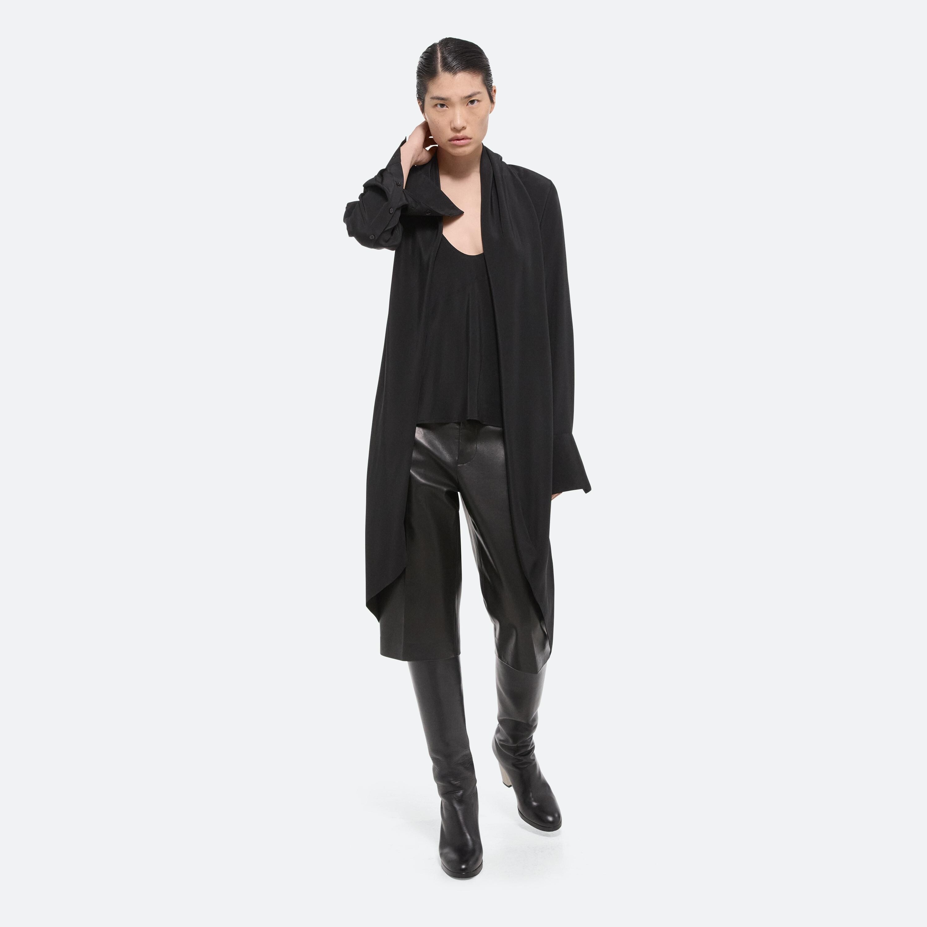 SCARF SILK BLOUSE - 9