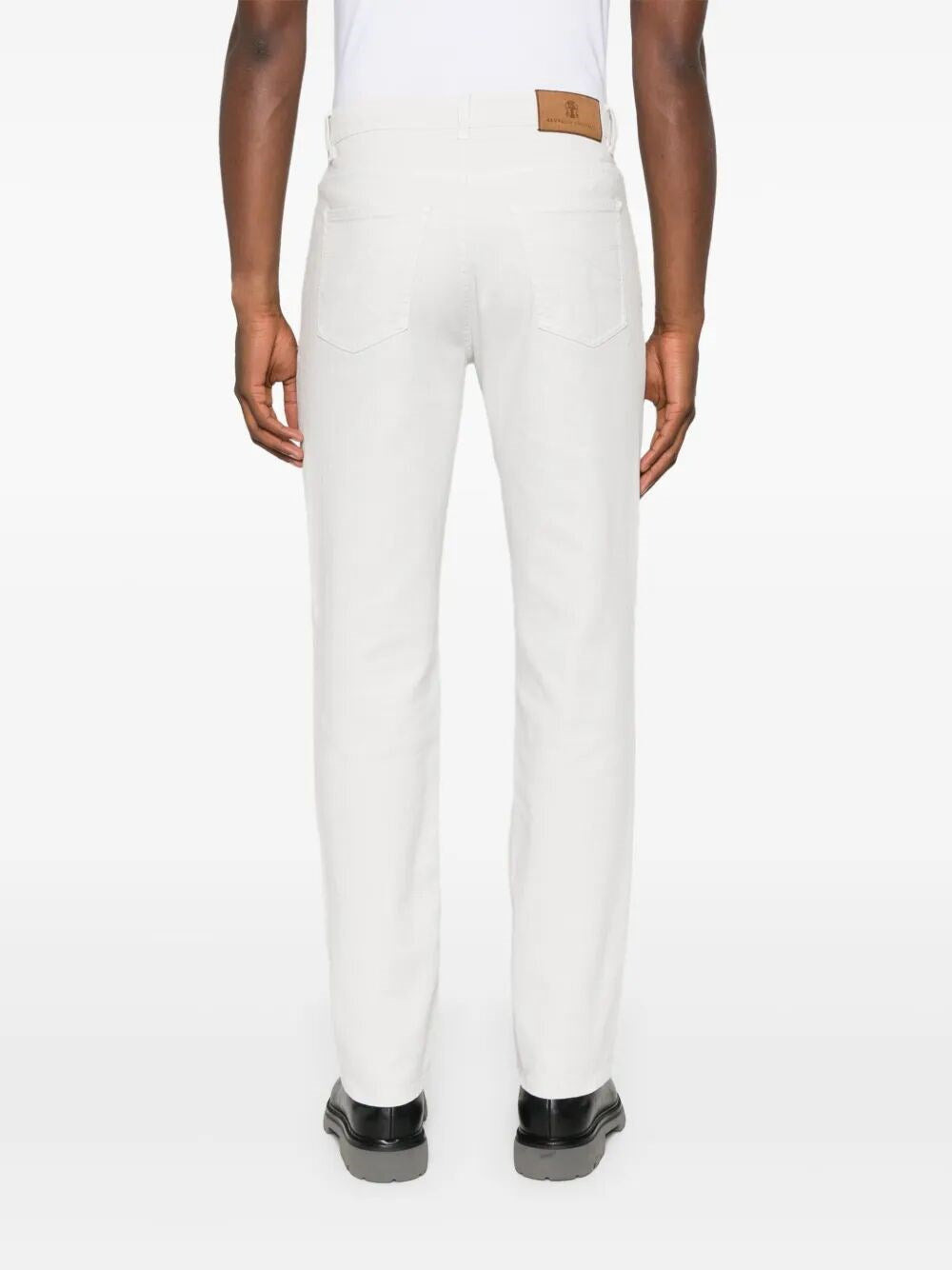 Brunello Cucinelli Men Dyed Denim Pants - 4