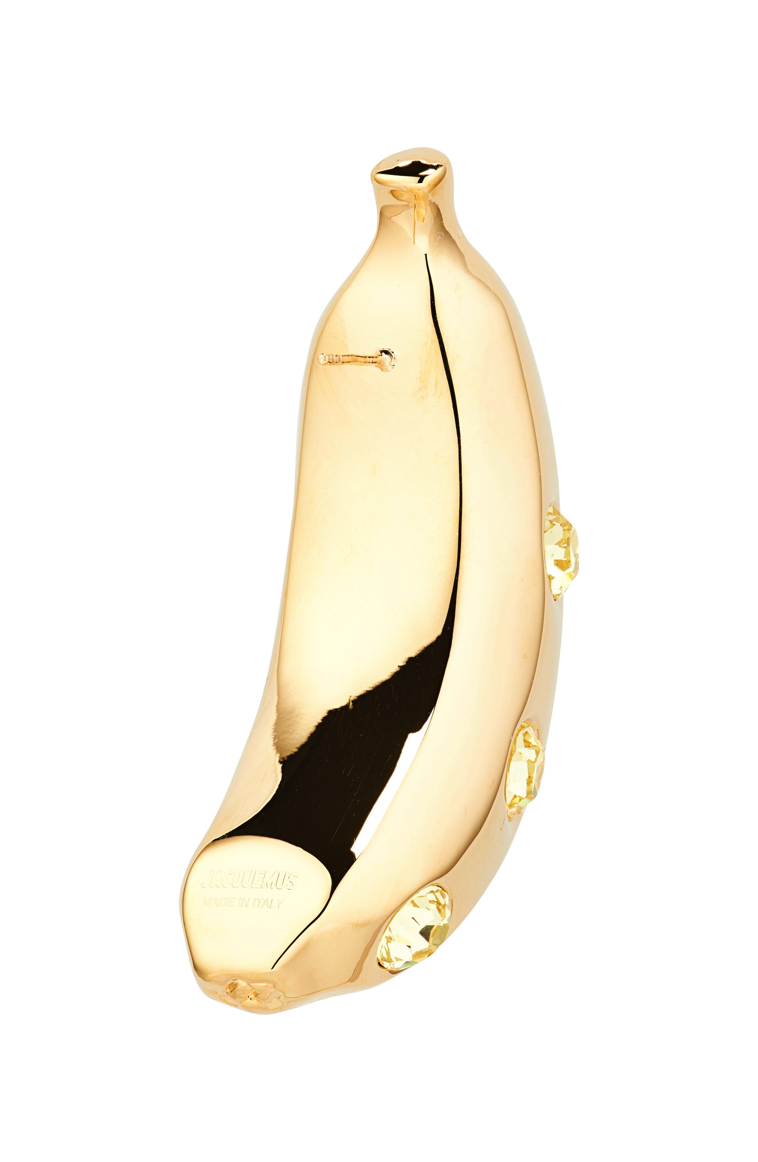 Jacquemus Les Boucles Bananes Drop Earrings in Gold/Yellow 289 at Nordstrom - 2