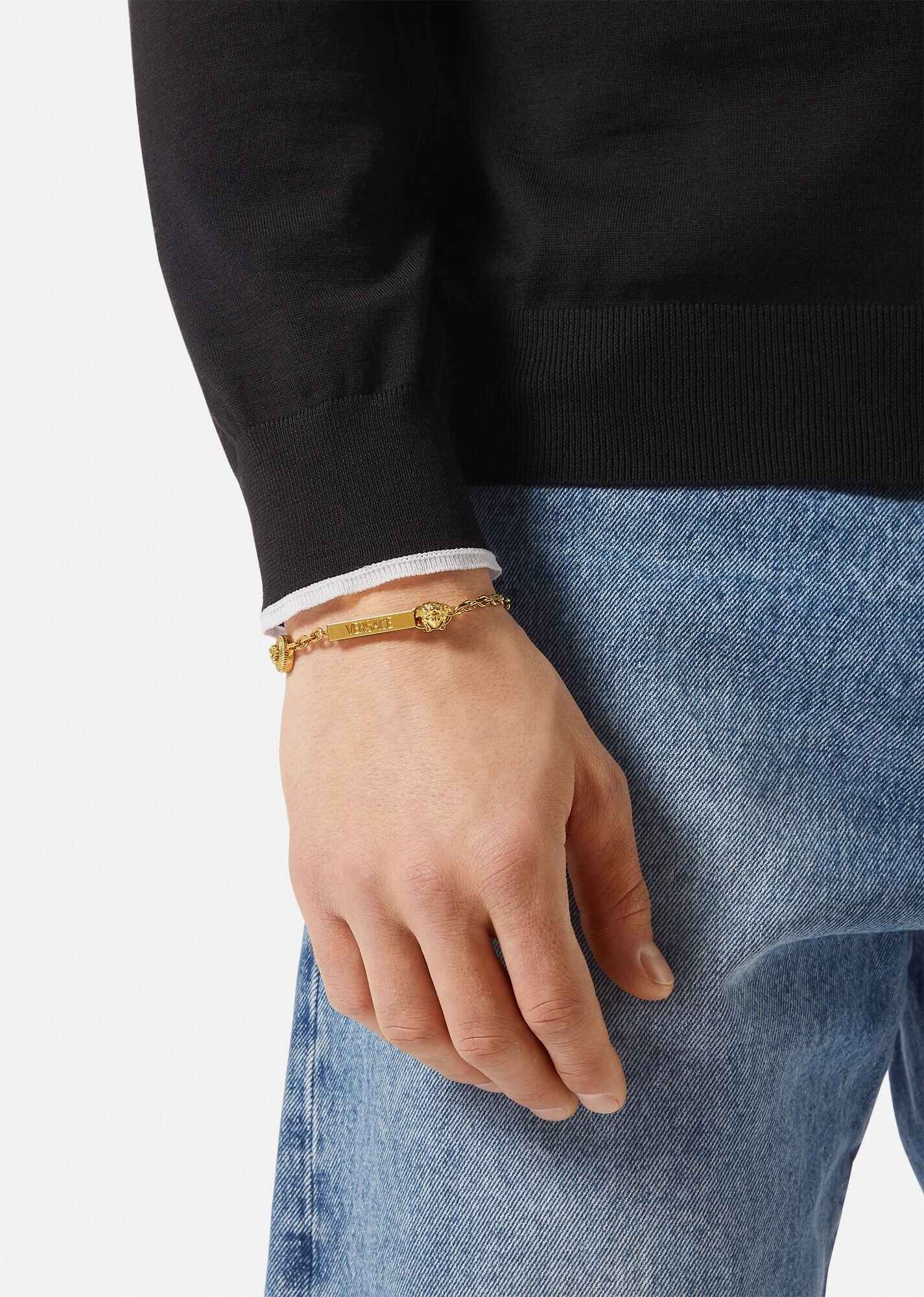 Medusa Greca Logo Bracelet - 3