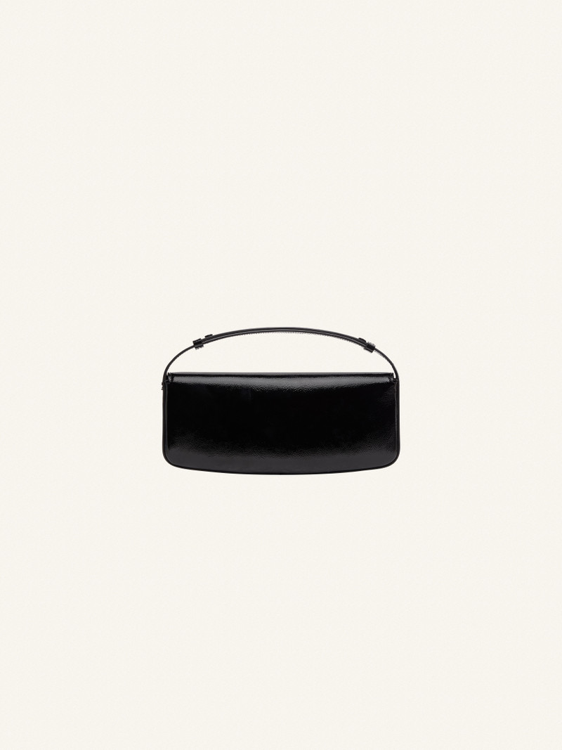 courrèges SLEEK NAPLAK LEATHER BAGUETTE BAG outlook