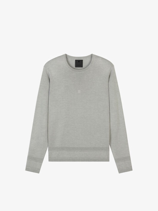 GIVENCHY 4G SWEATER IN SILK KNIT - 1