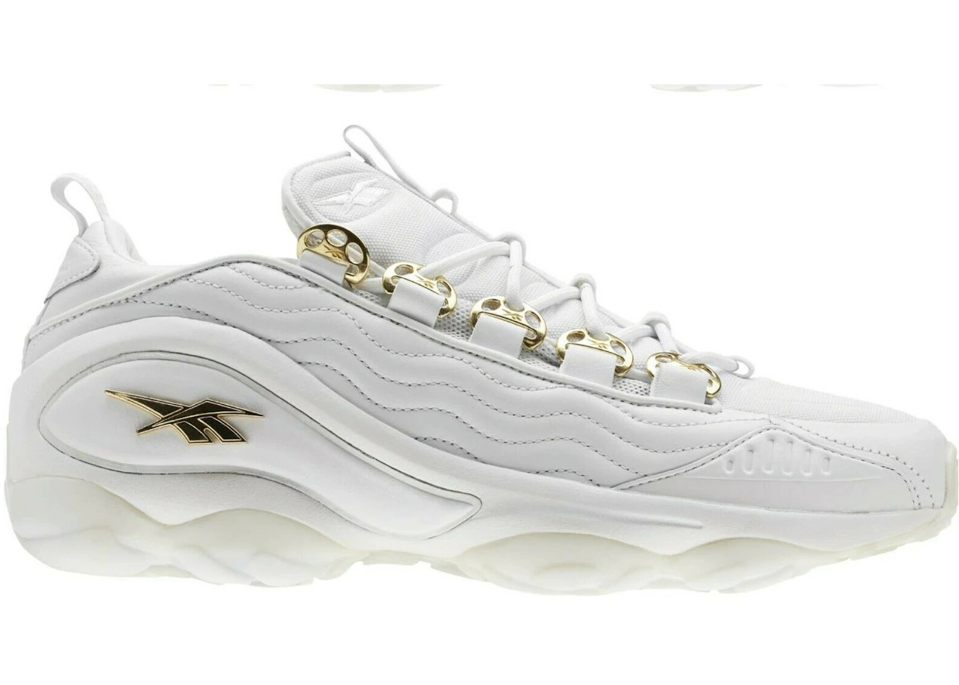 Reebok DMX Run 10 AFF White Sleek Metallic Gold - 1