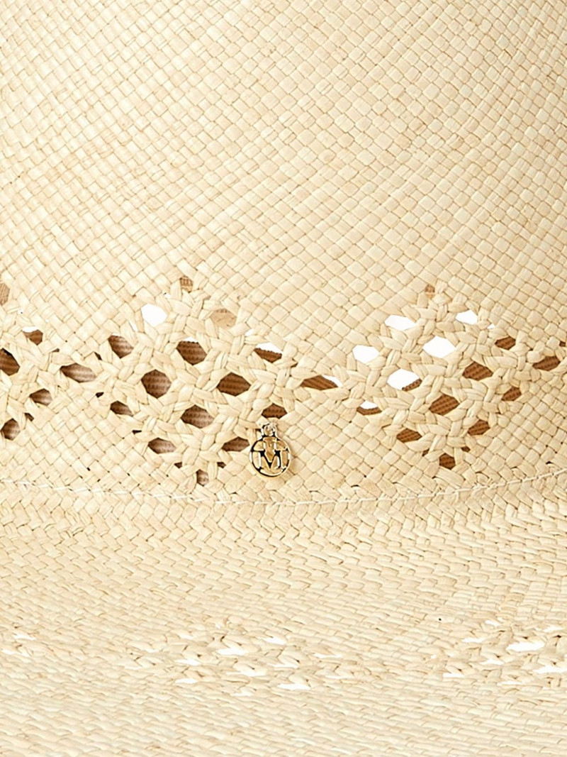 MAISON MICHEL Gina straw capeline hat outlook