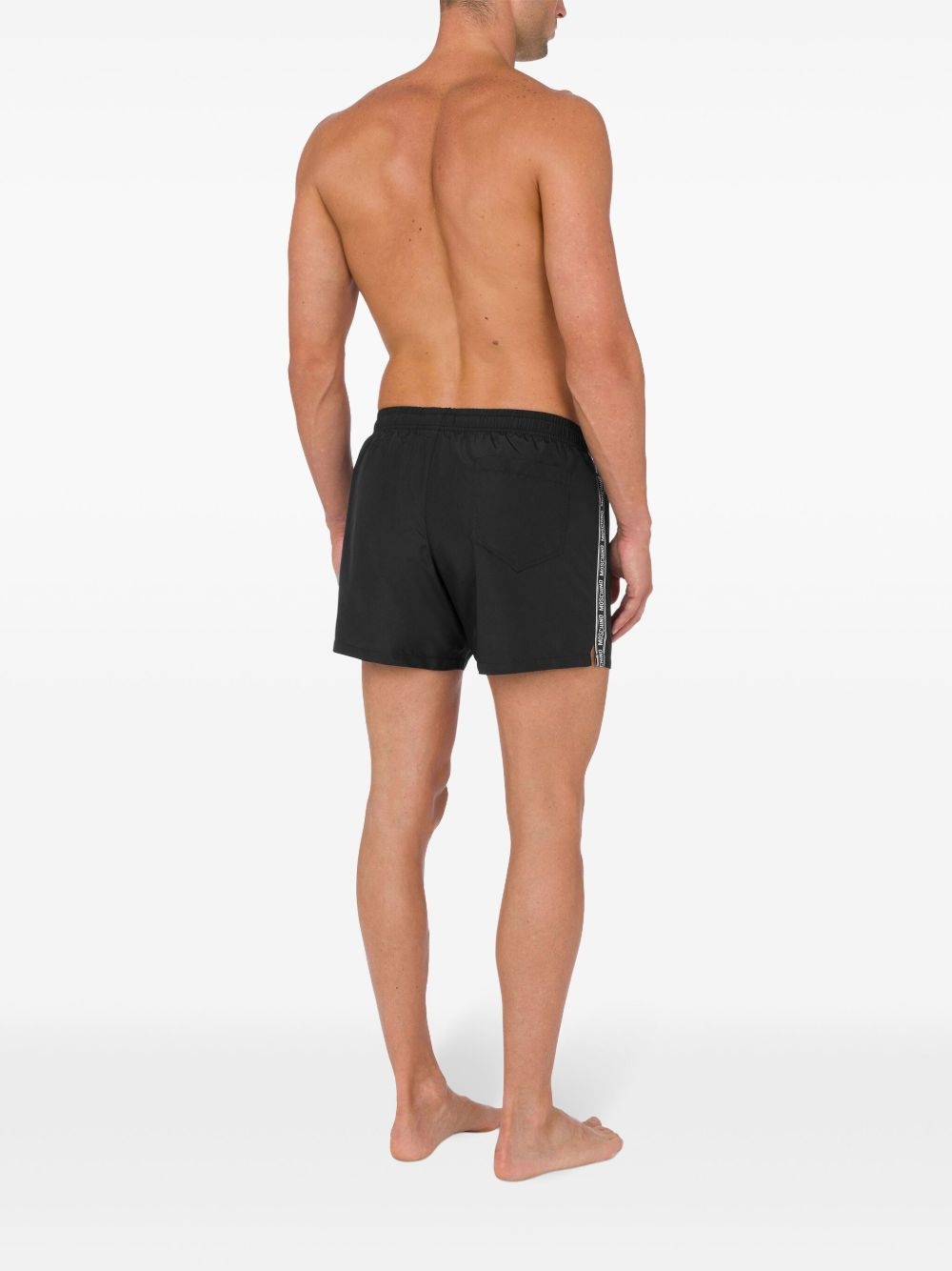 logo-print swim shorts - 4