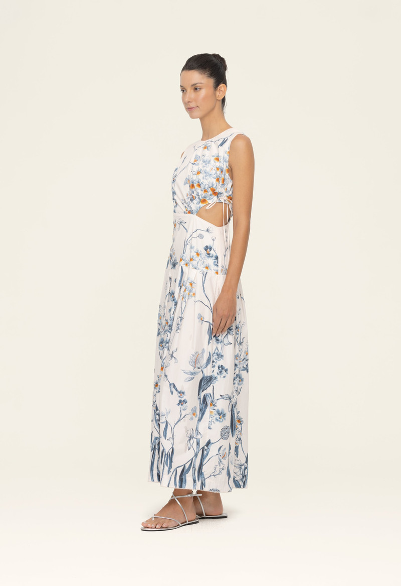 Otoño Petalo Midi Dress 5