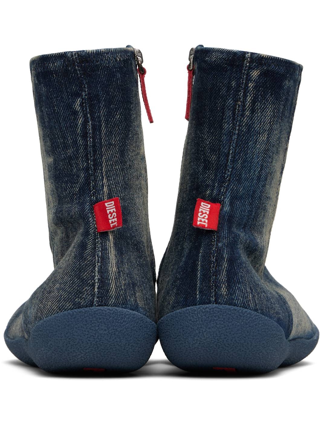 Blue D-Shock Bt Boots - 2