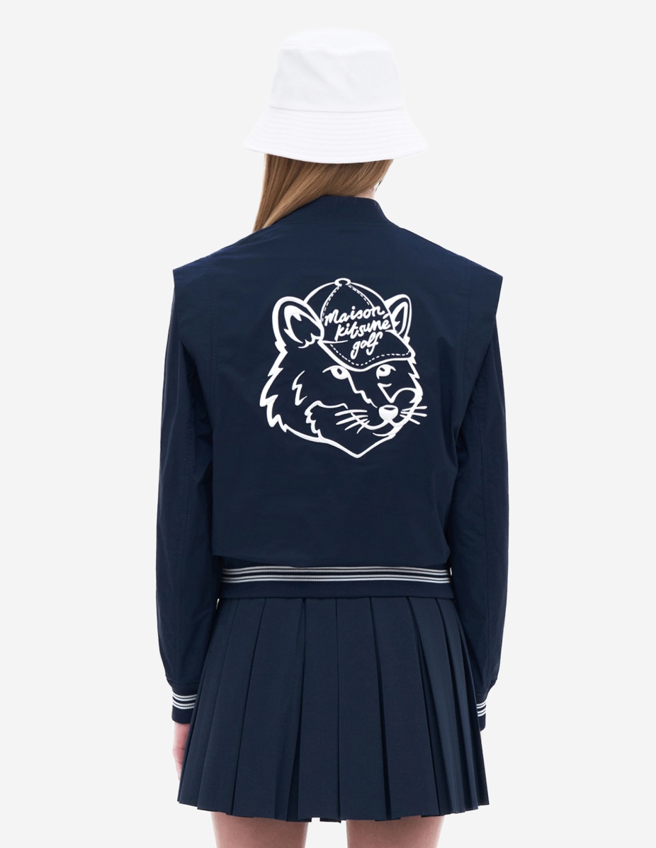 Women Fox Head Stadium Jacket - 4