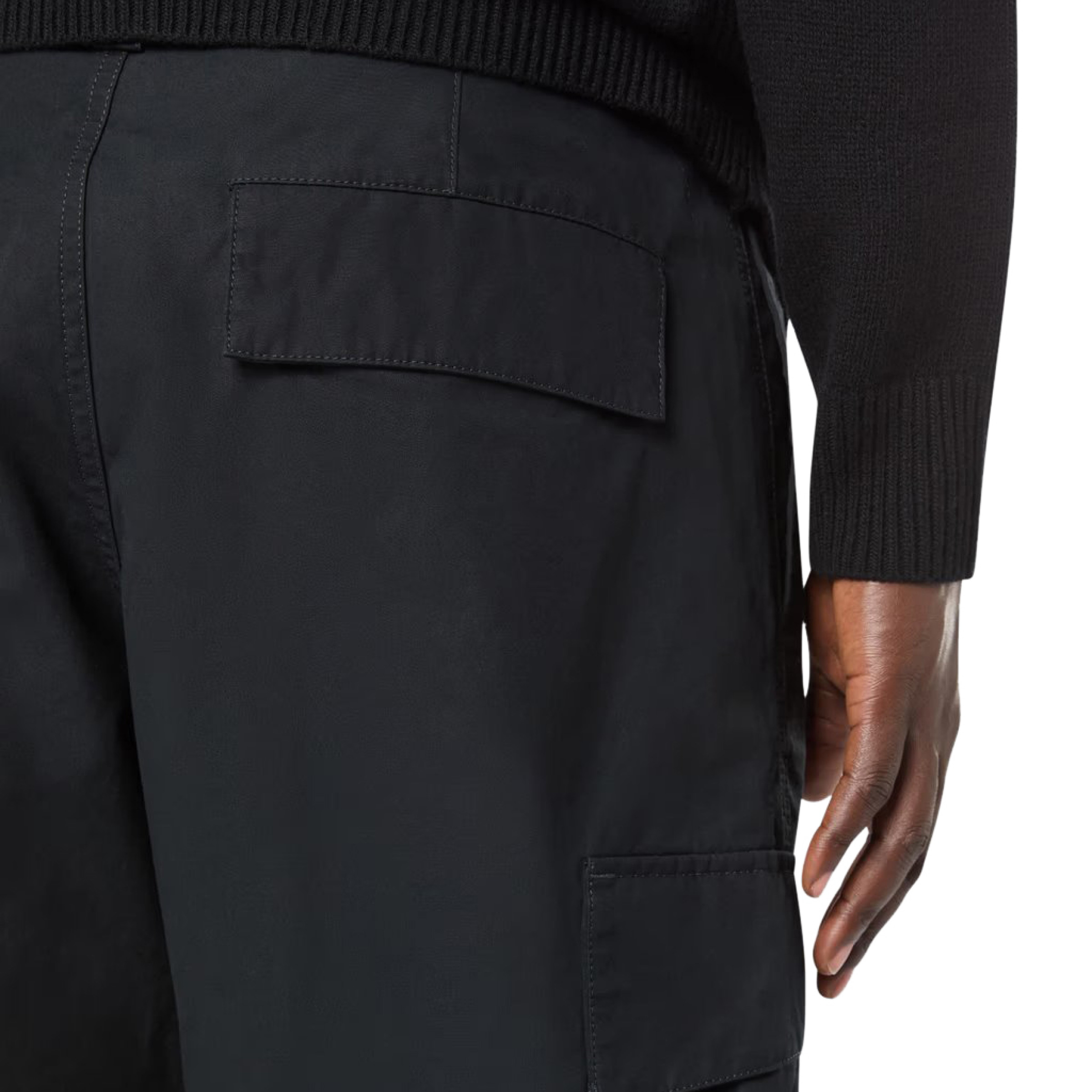 Ghost Cargo Trouser in Black - 5