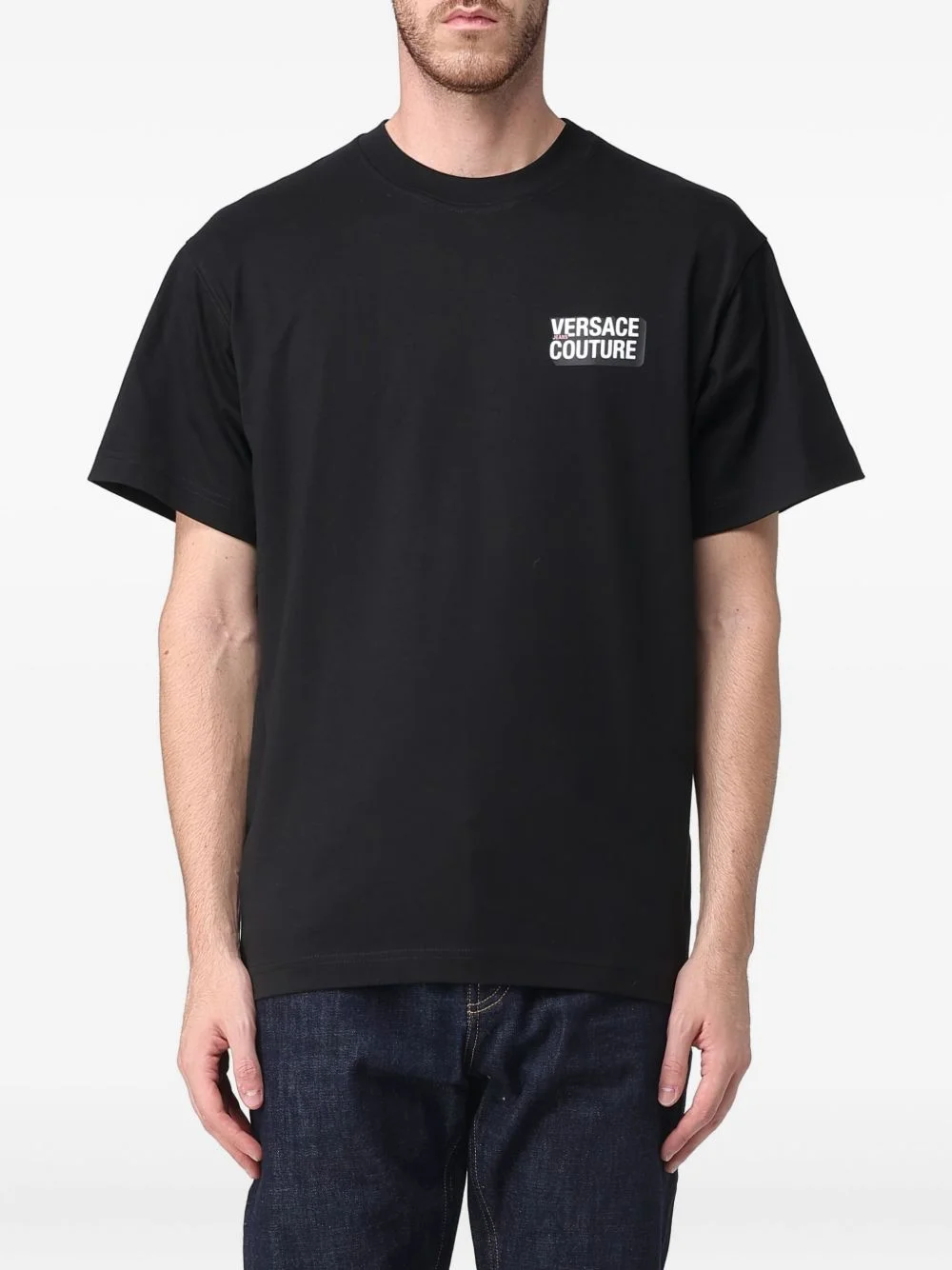 logo-print T-shirt - 1