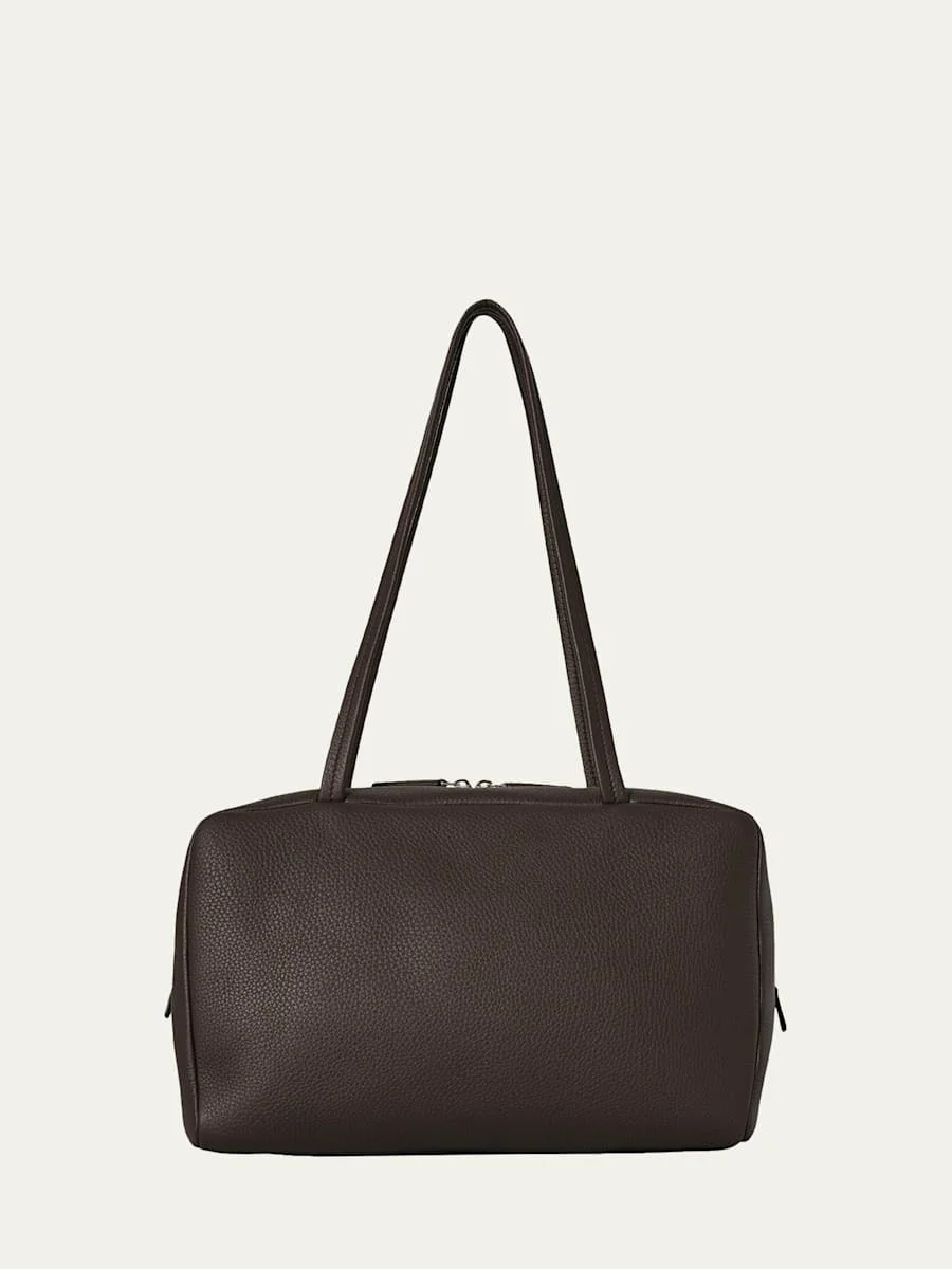 Astra Bowling Shoulder Bag in Grain Leather - 1