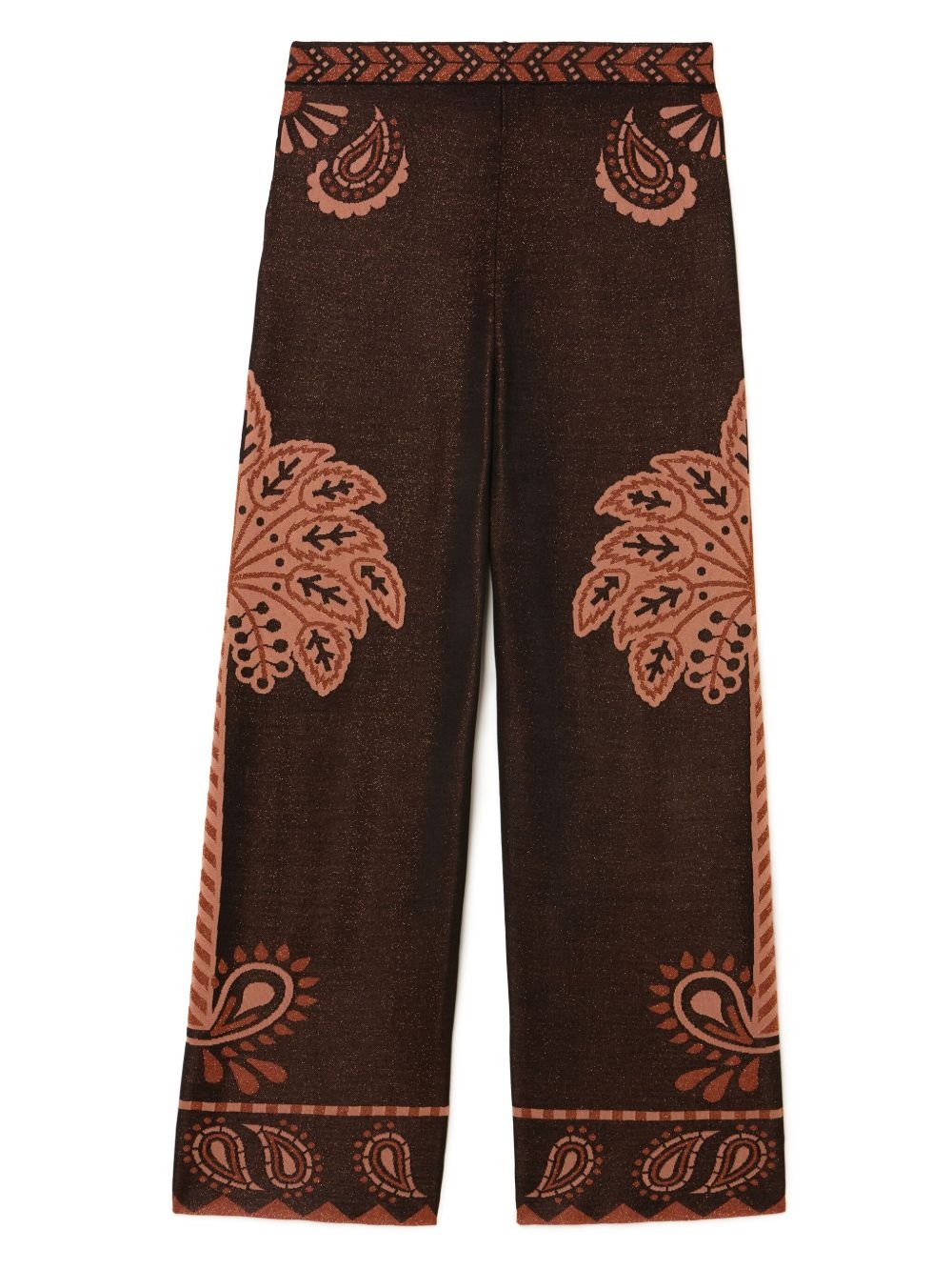 Wild Wonder Foulard palazzo pants - 7