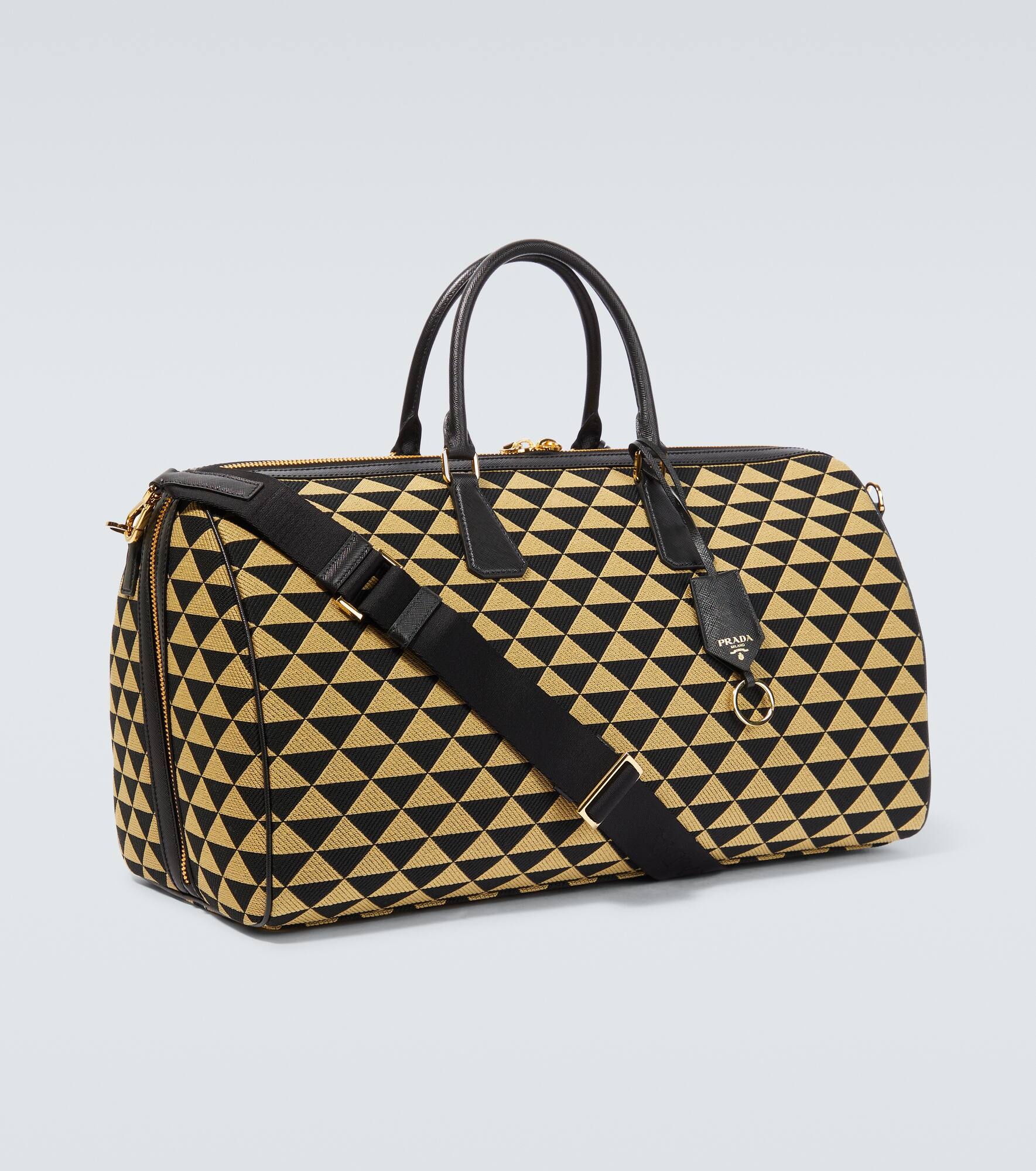Symbole Large jacquard travel bag - 5