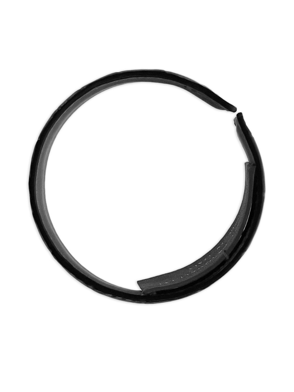 Rigid leather bracelet - 2