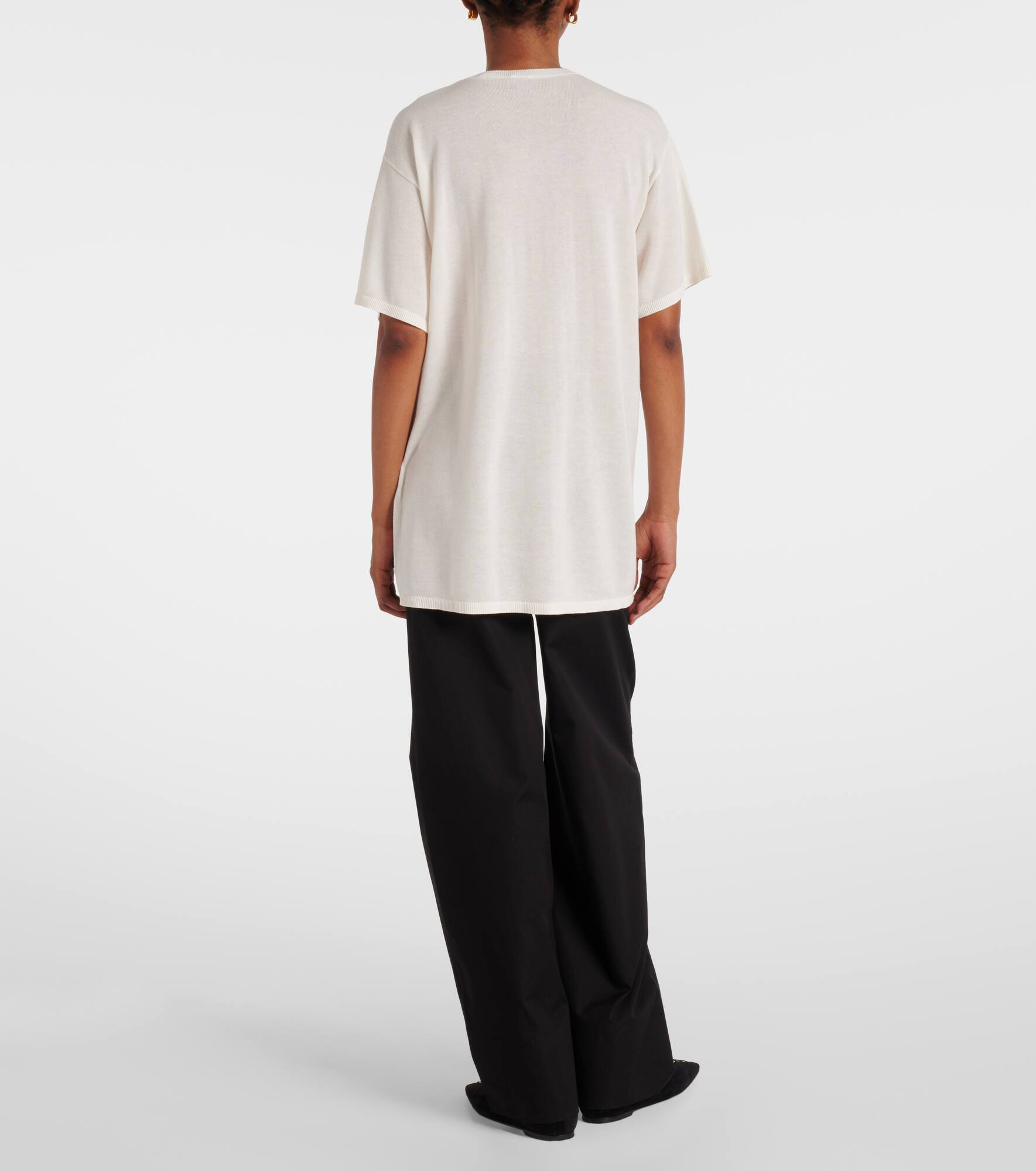 Semi-sheer T-shirt - 3