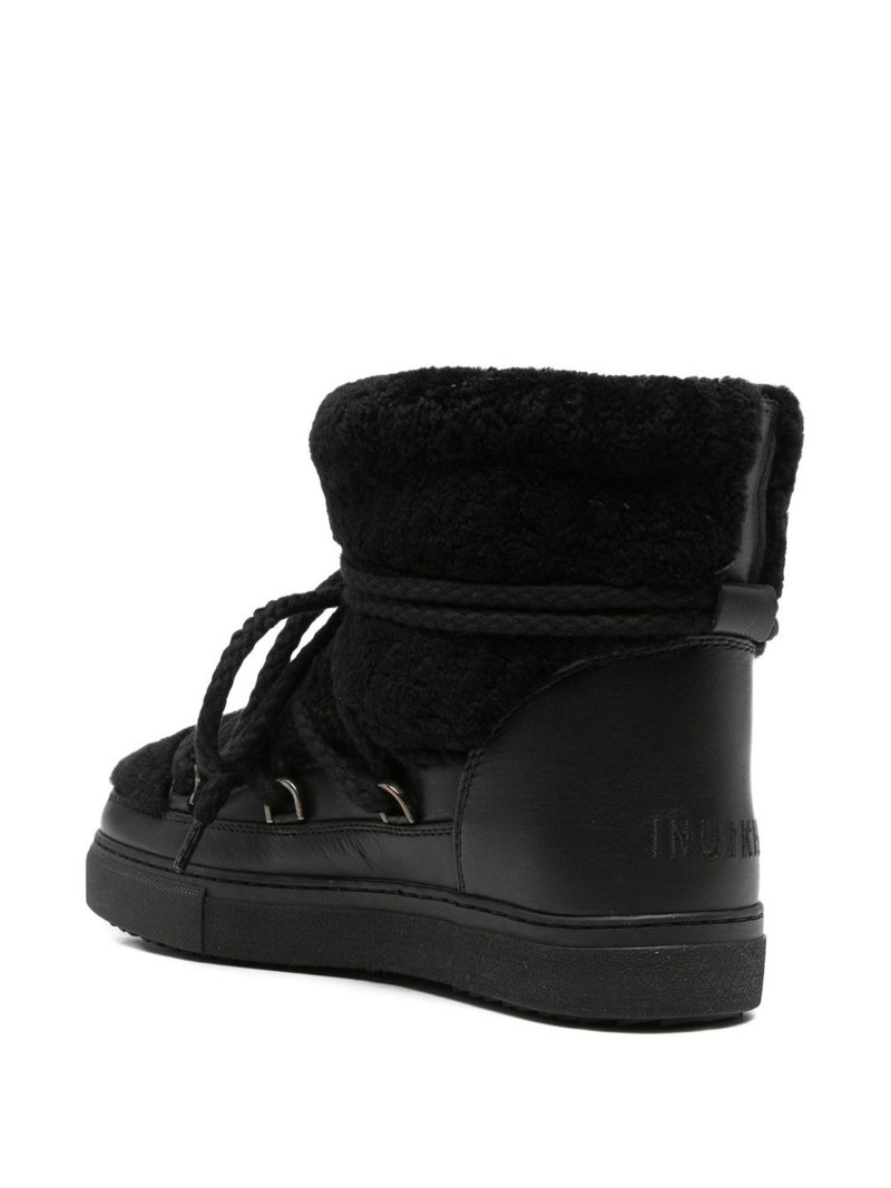 INUIKII Curly lace-up boots outlook