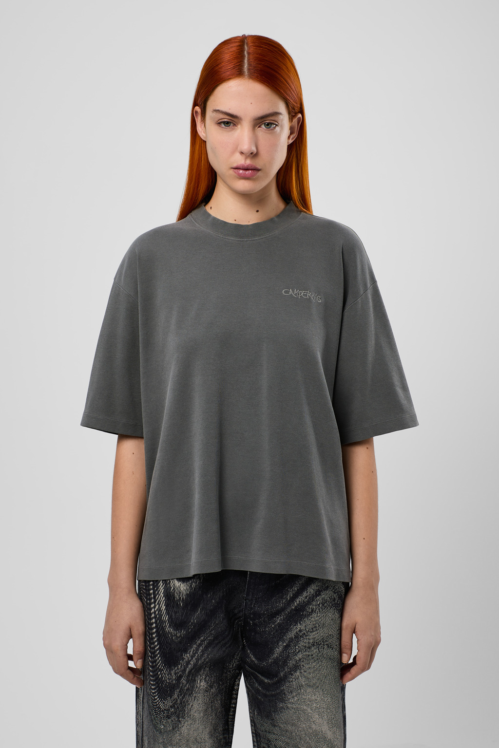 Gray Organic Cotton T-Shirt - 2